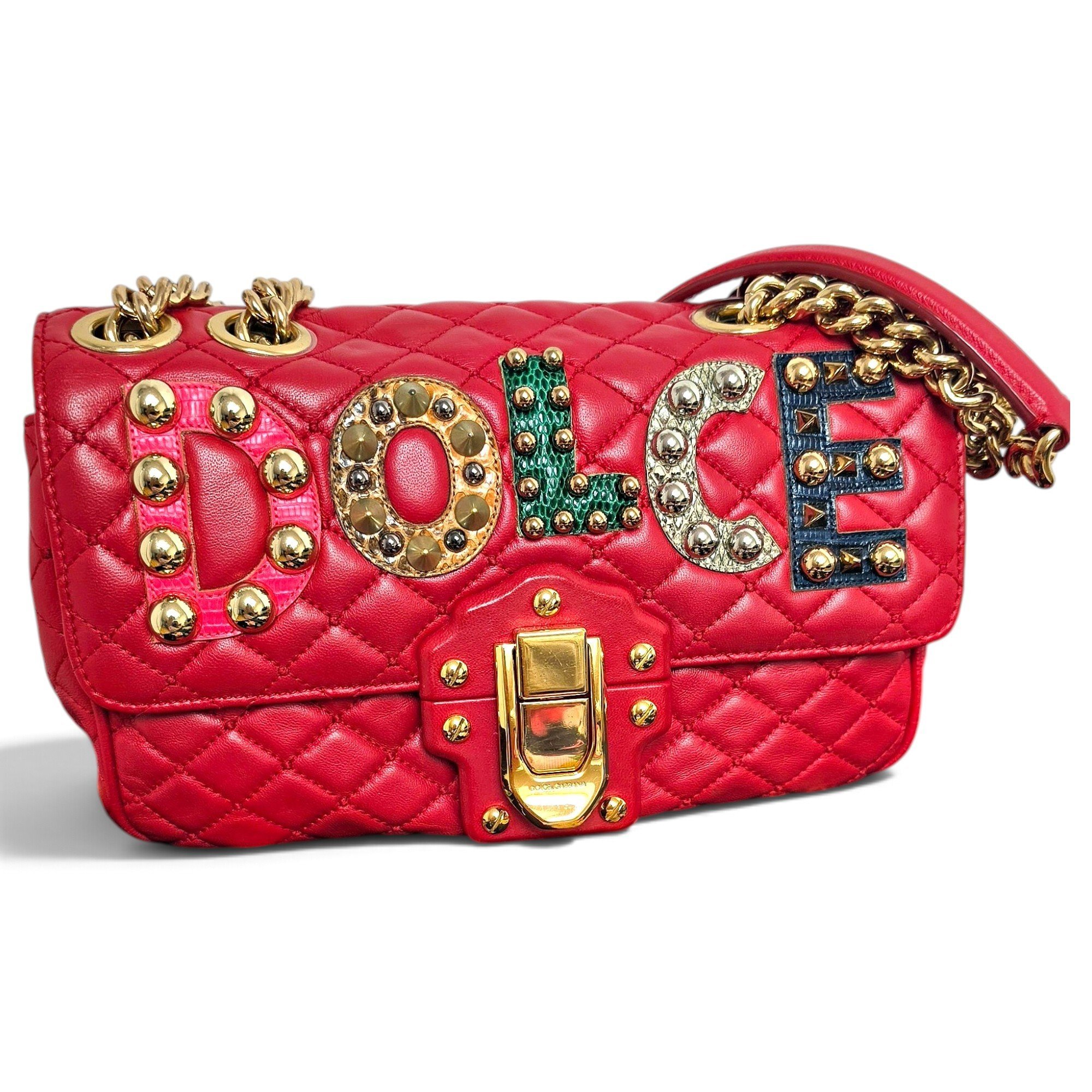Leather handbag