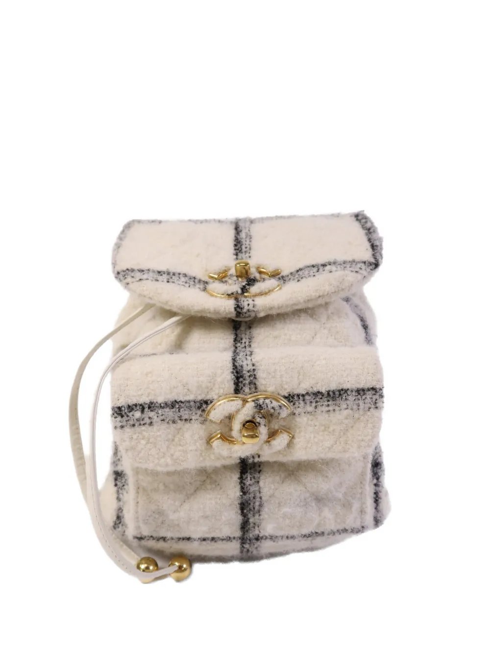 22K Duma CC turn-lock tweed backpack