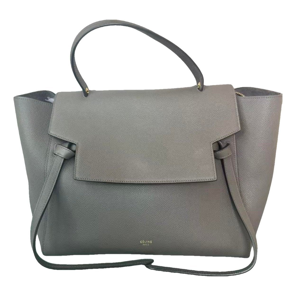 Big Bag leather handbag