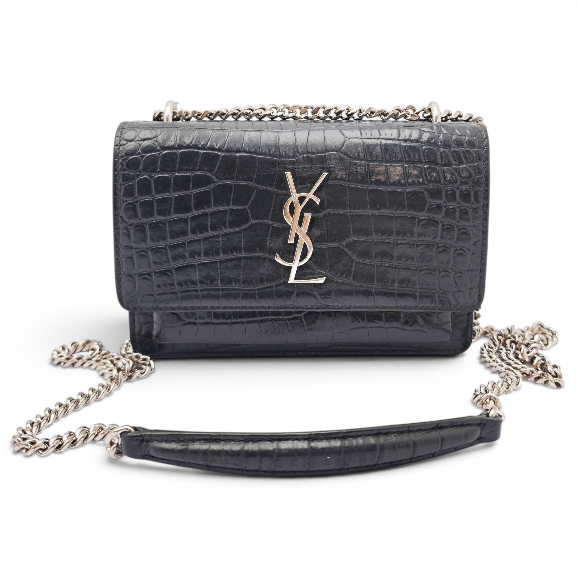 Sunset leather handbag