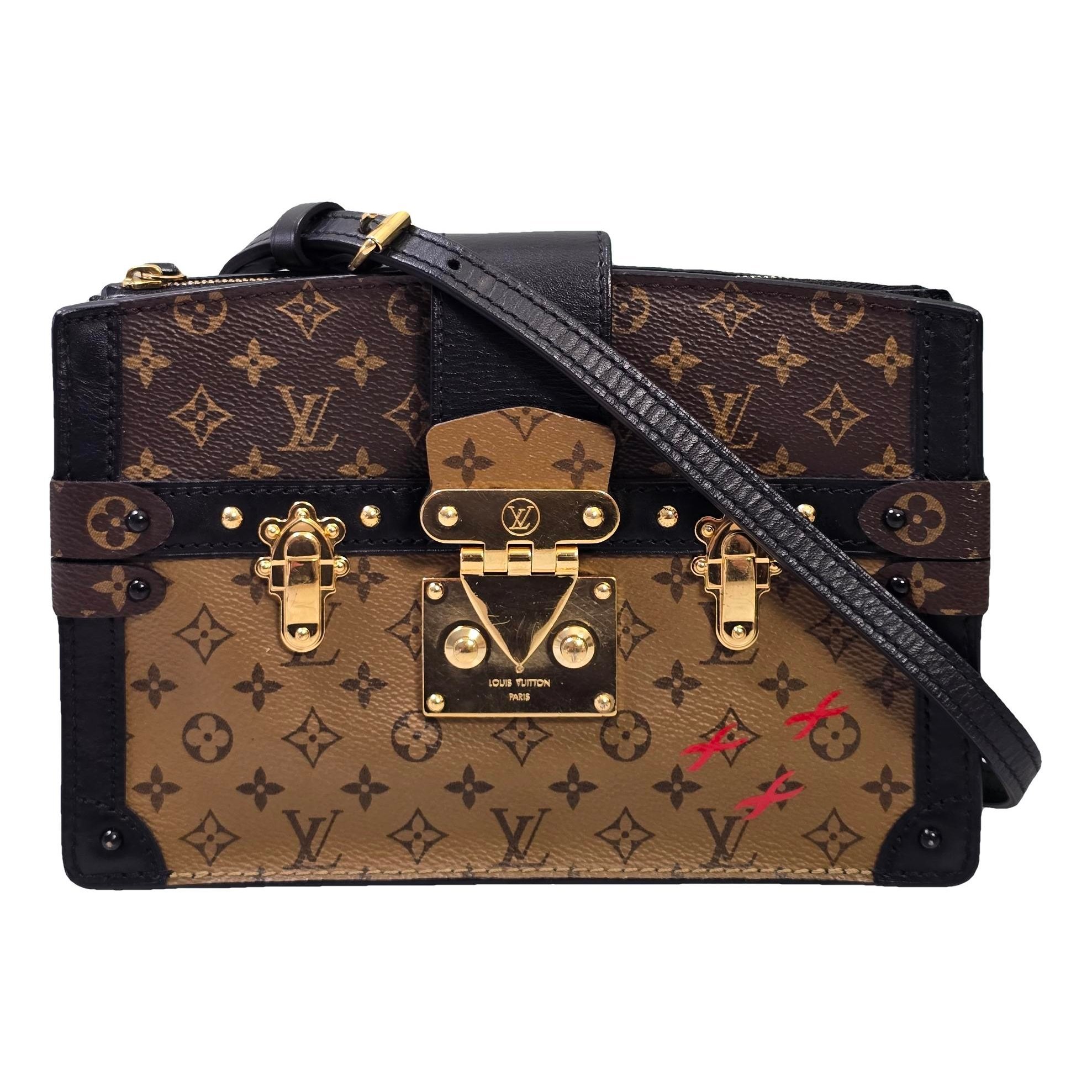 Louis Vuitton Pochette Trunk leather crossbody bag