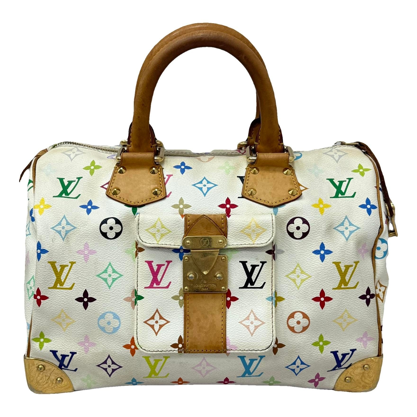 Speedy leather handbag