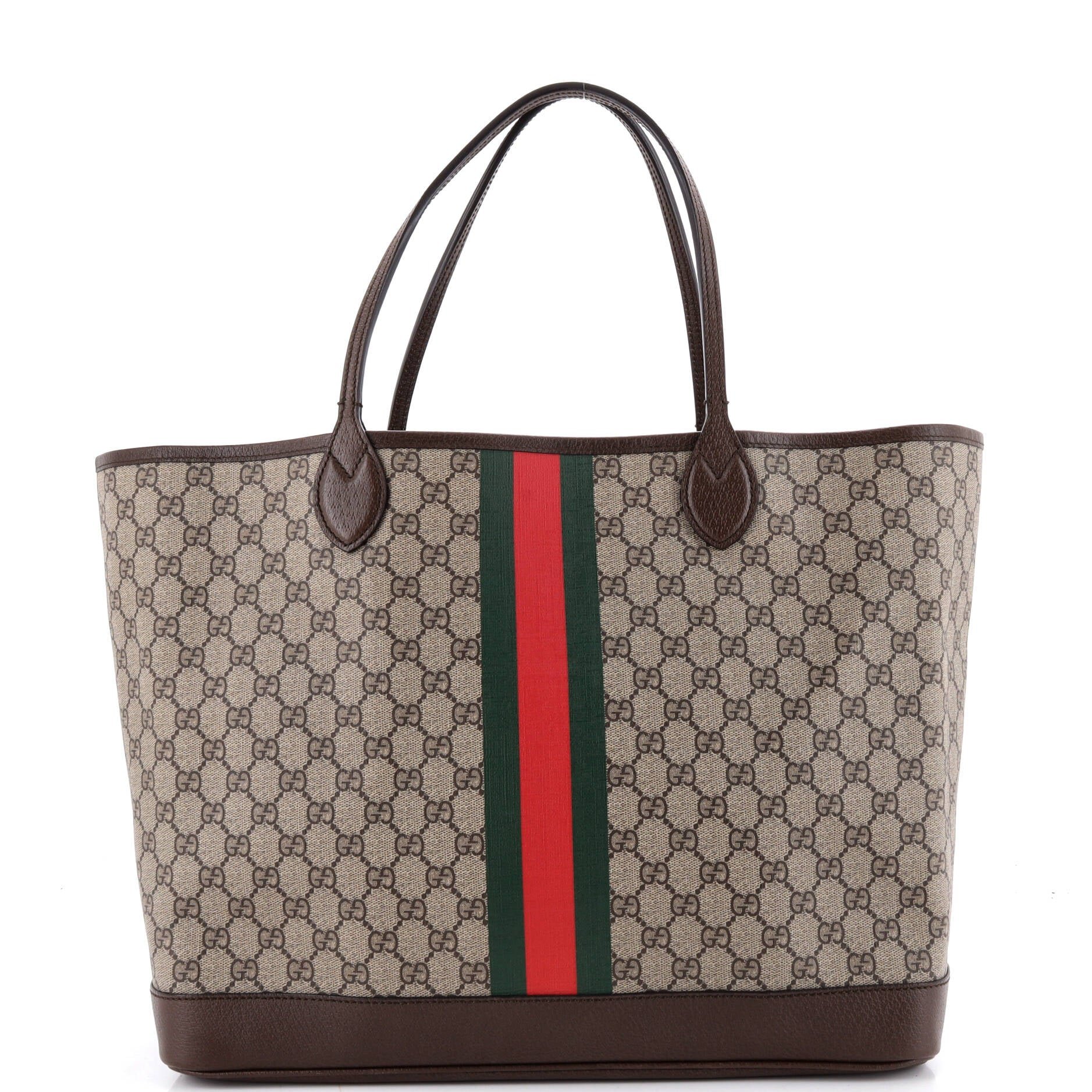 Ophidia Open Shopping Tote GG Coated Canvas Large