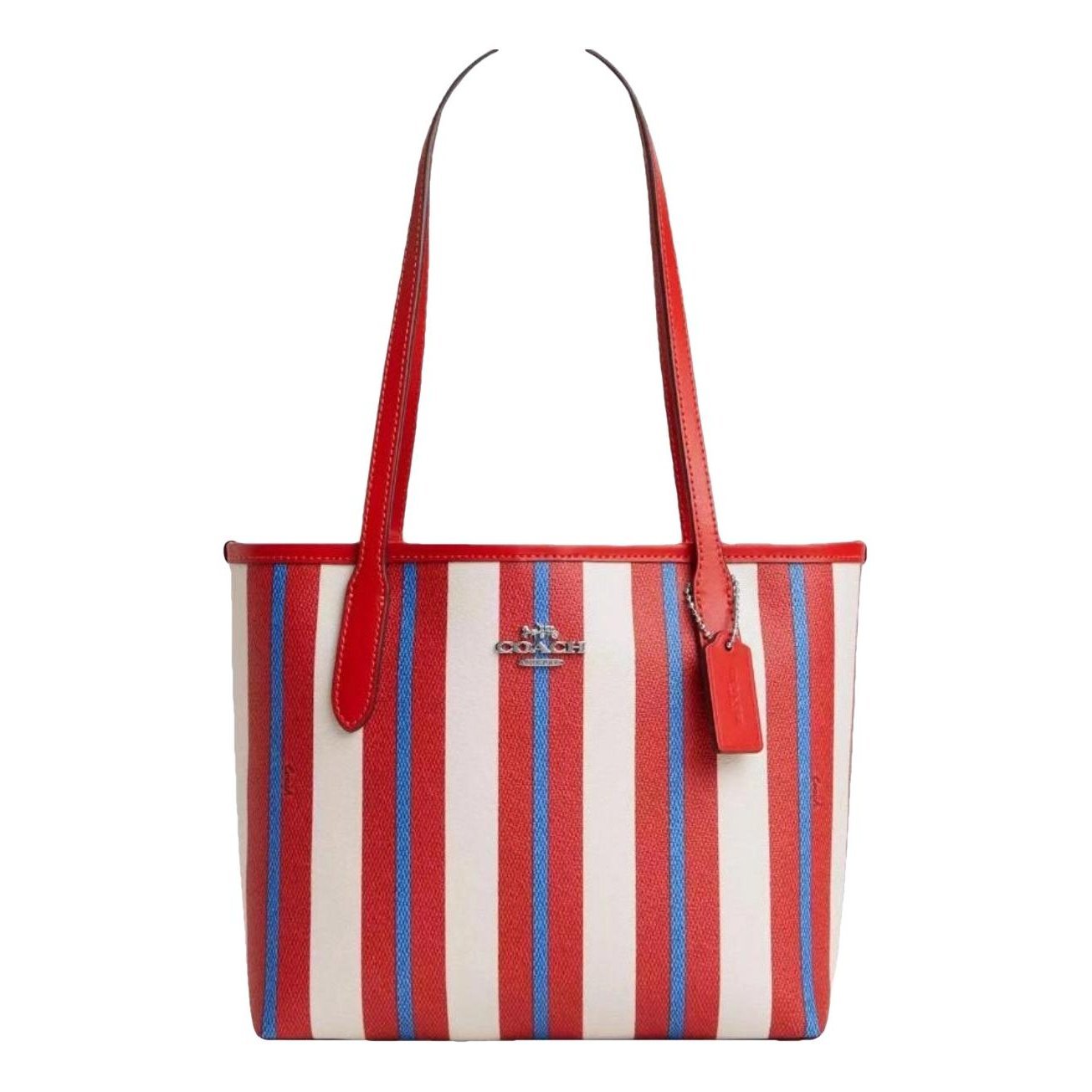 Leather tote