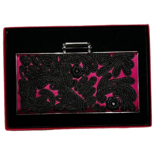 Carolina Herrera Silk clutch bag