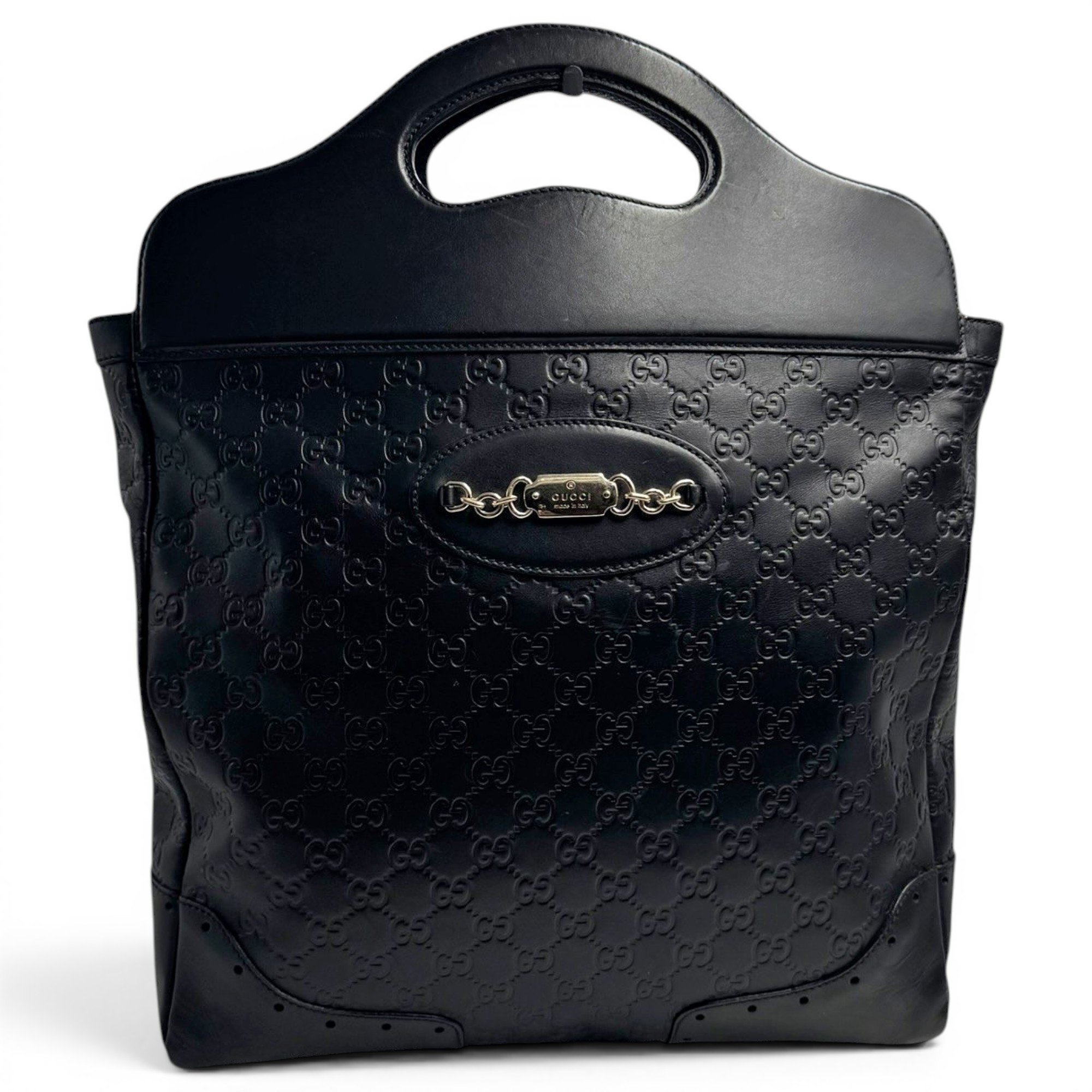 Leather handbag