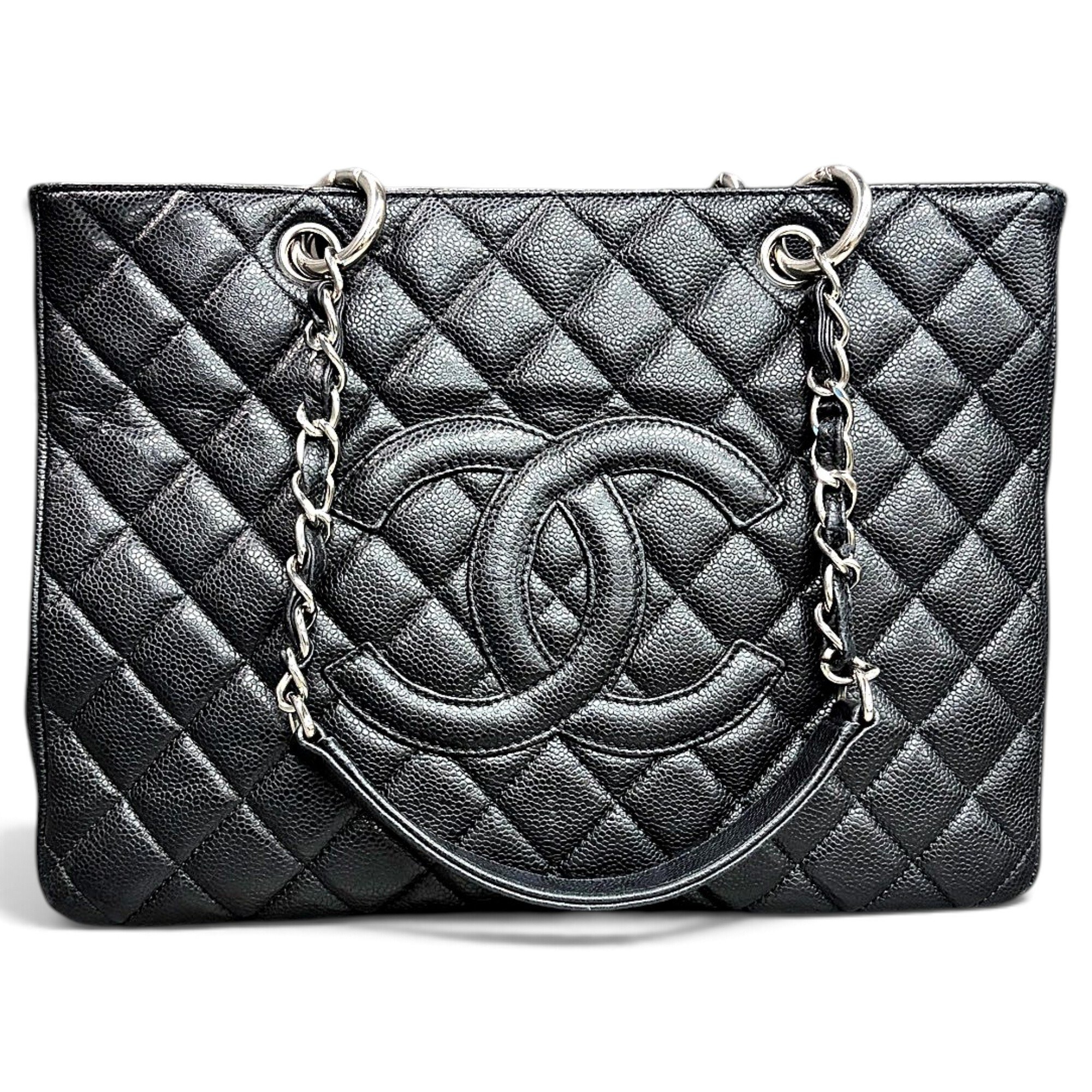 Grand shopping leather handbag