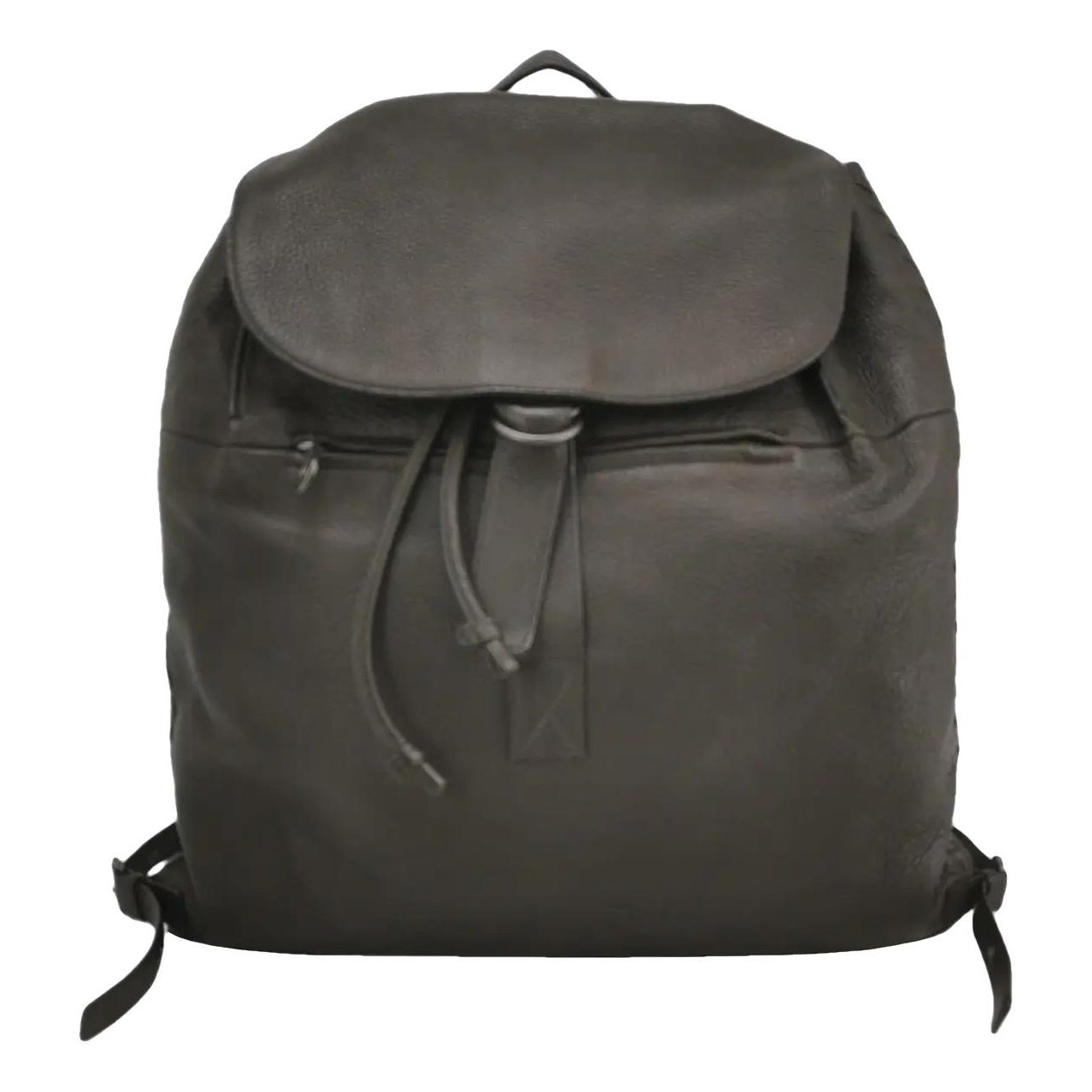 Leather backpack