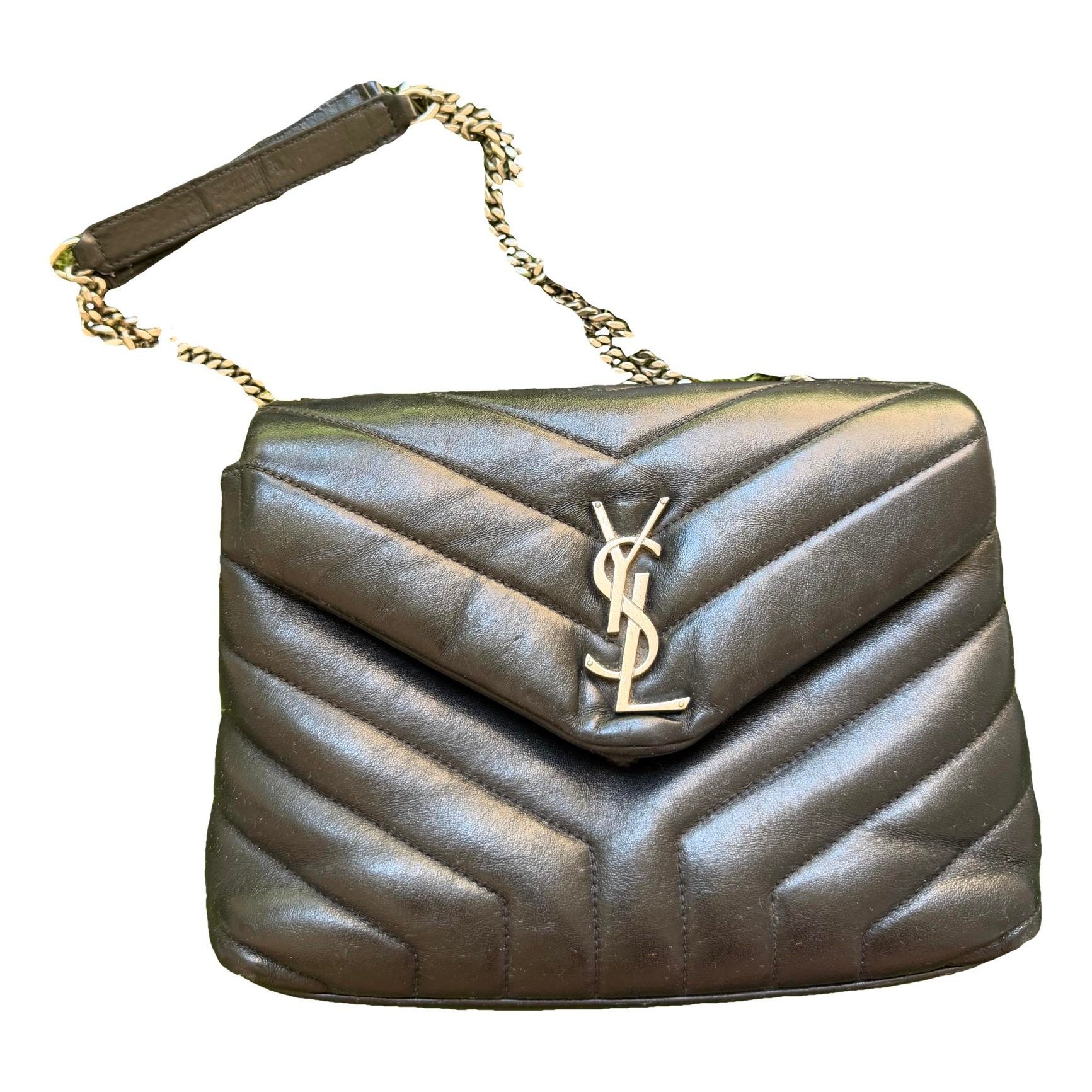 Loulou leather crossbody bag