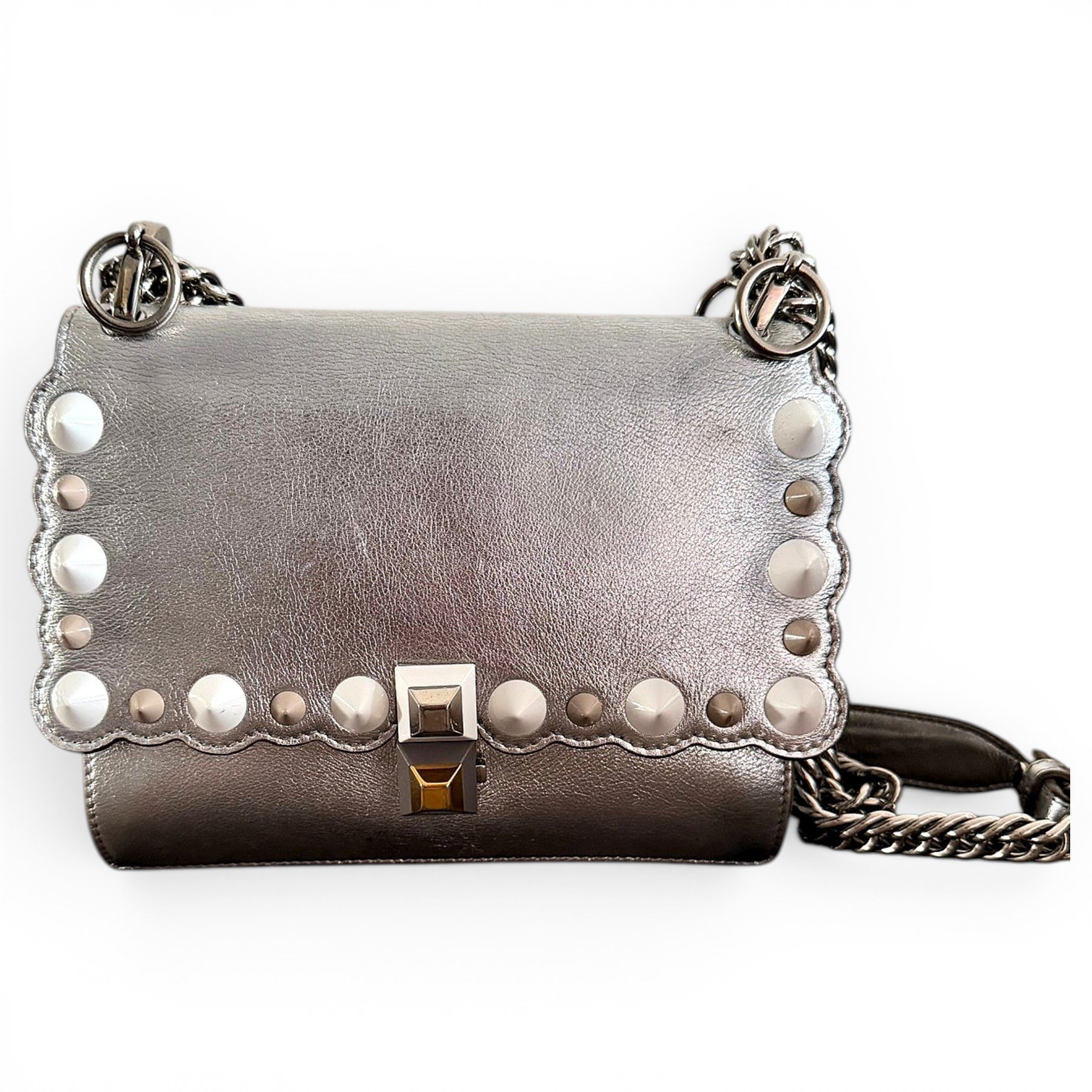Kan I leather handbag