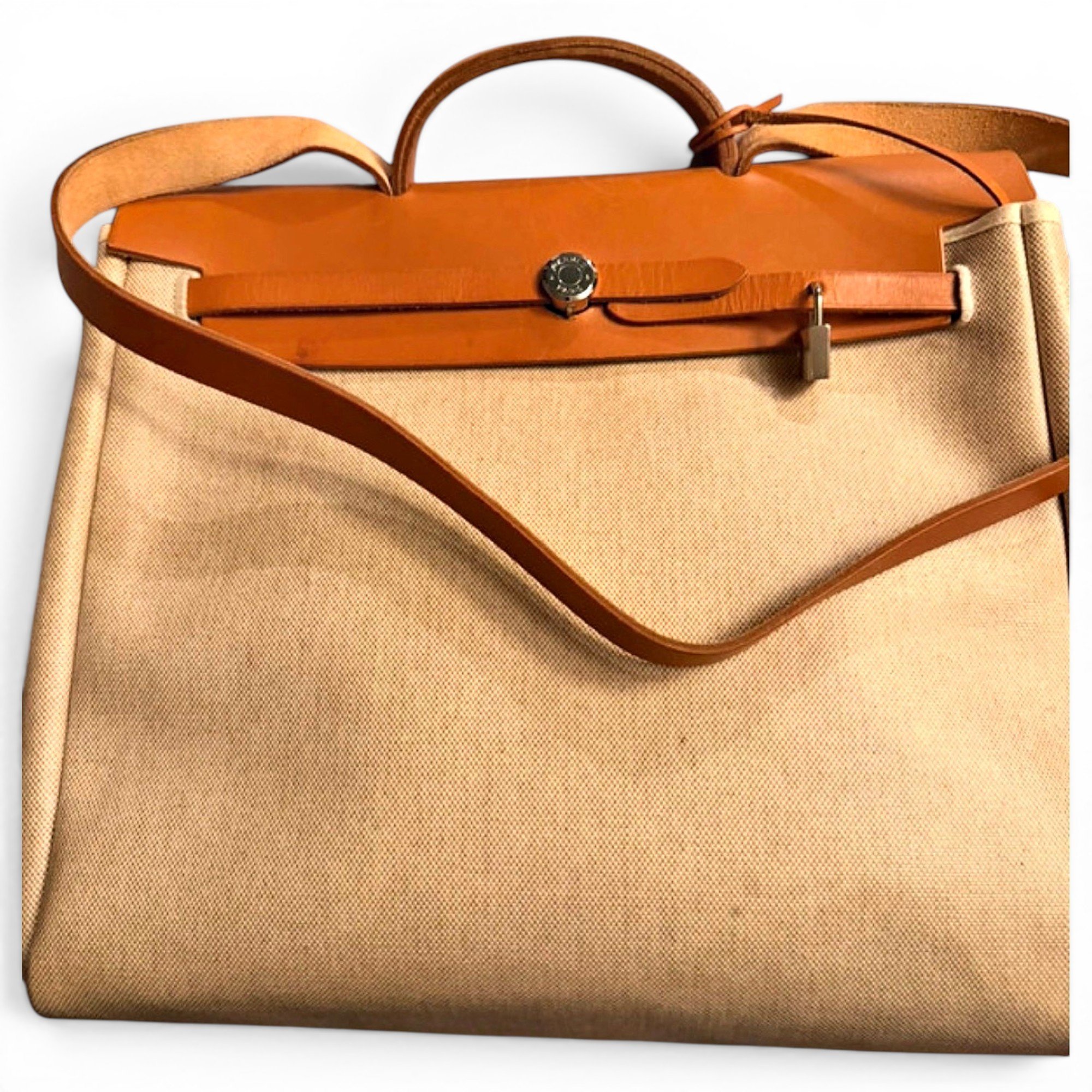 Herbag leather handbag