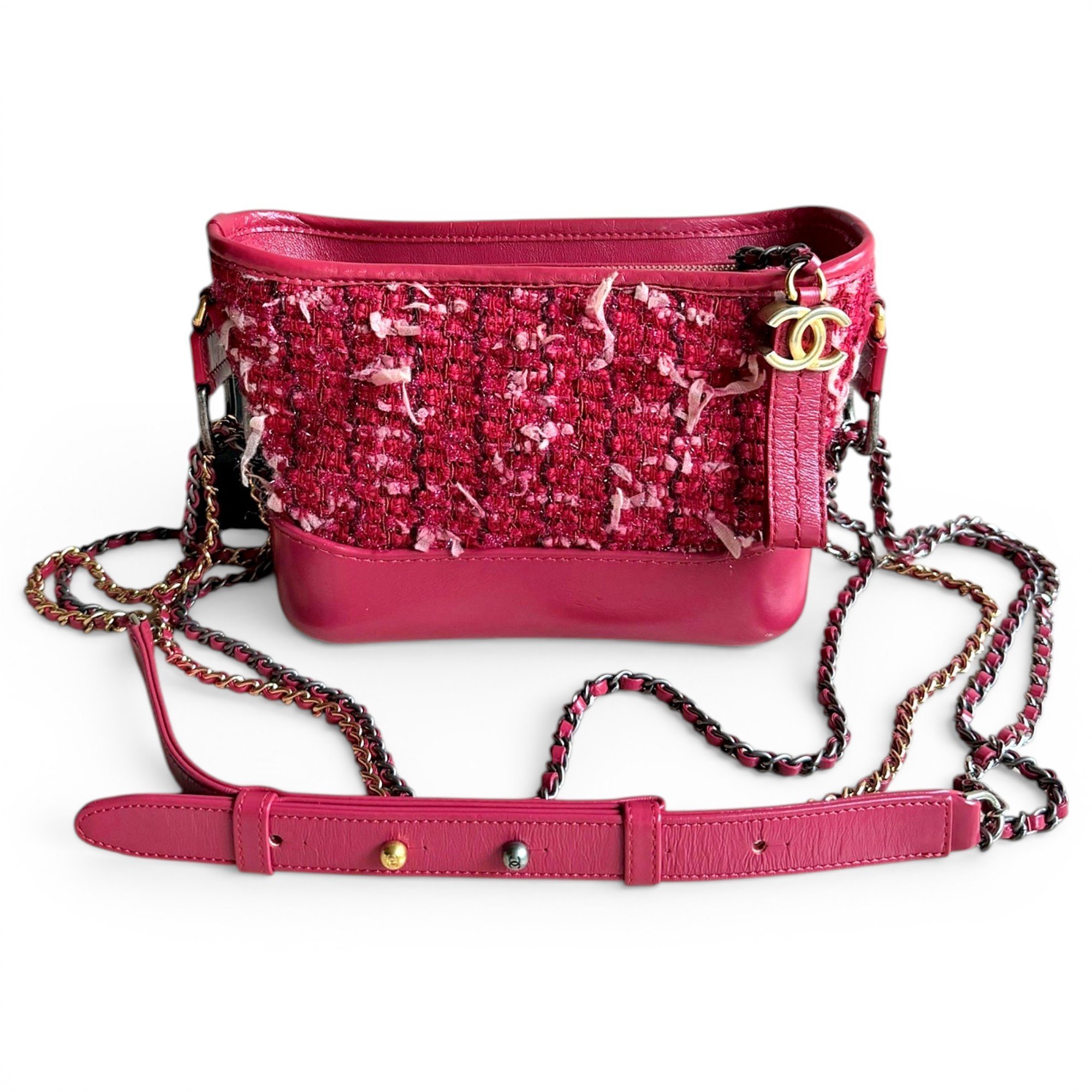 Gabrielle tweed crossbody bag