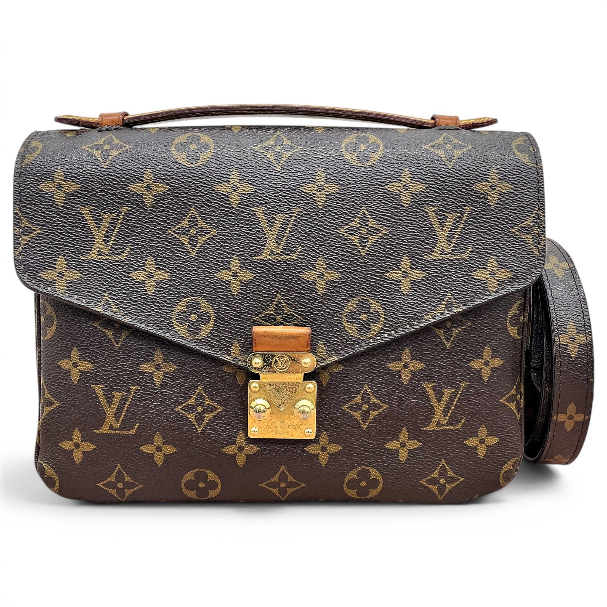 Metis leather handbag