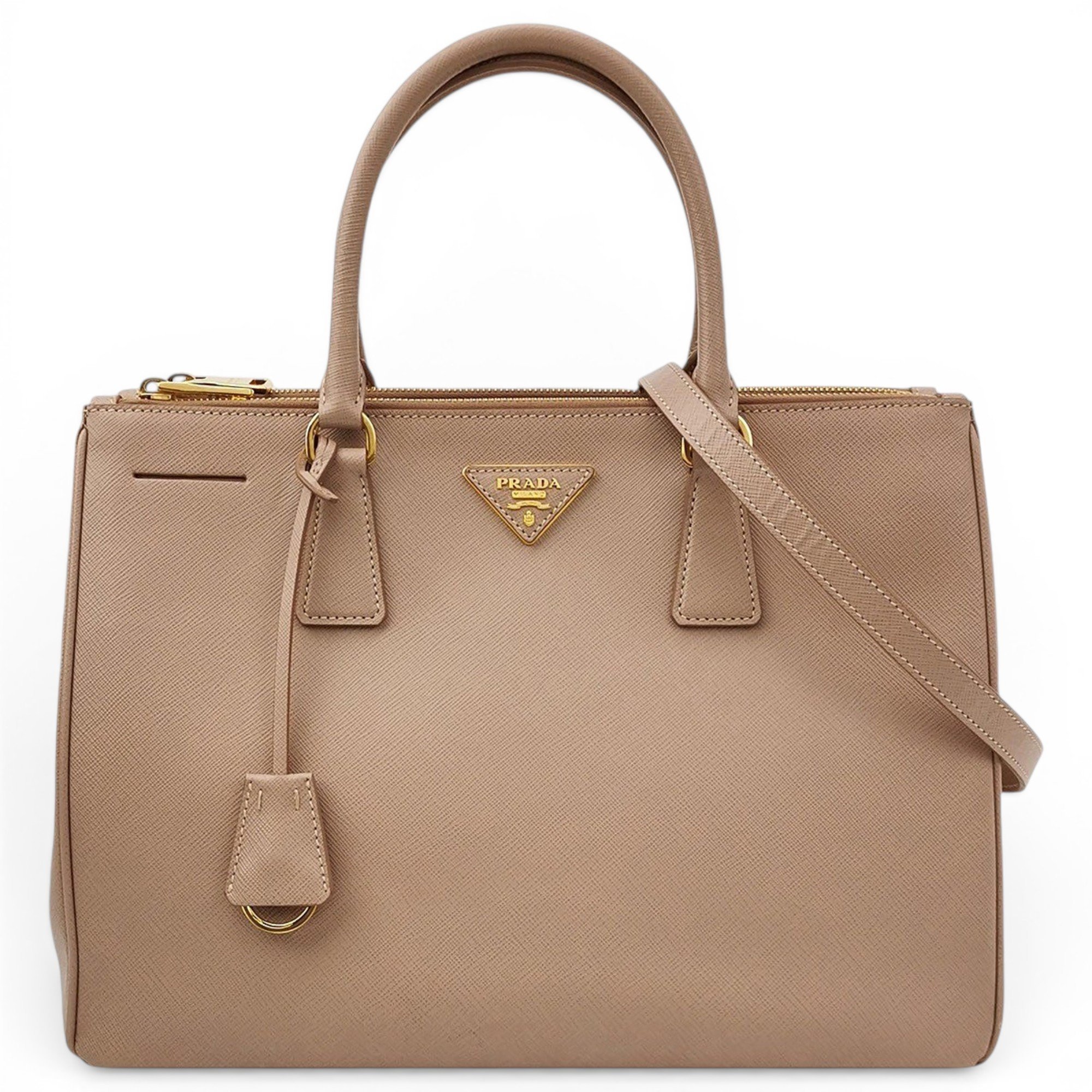 Galleria leather handbag
