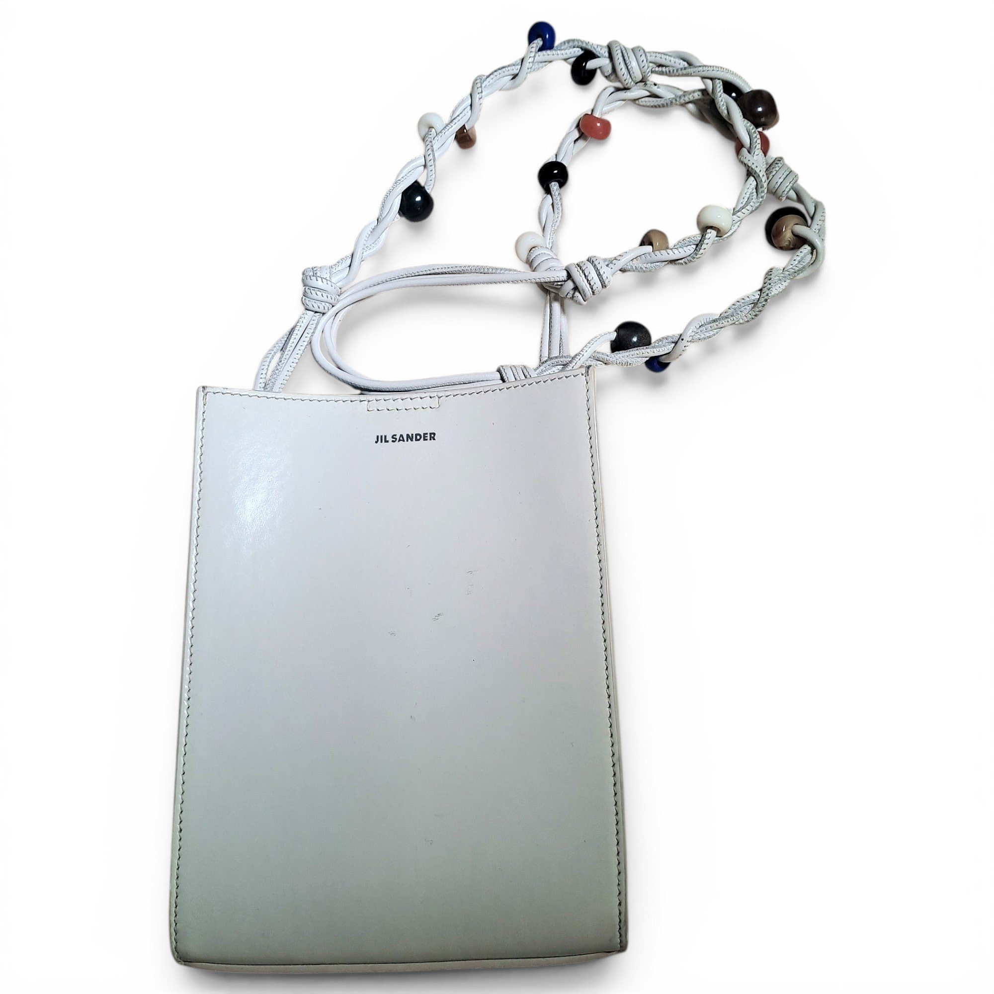 Tangle leather crossbody bag