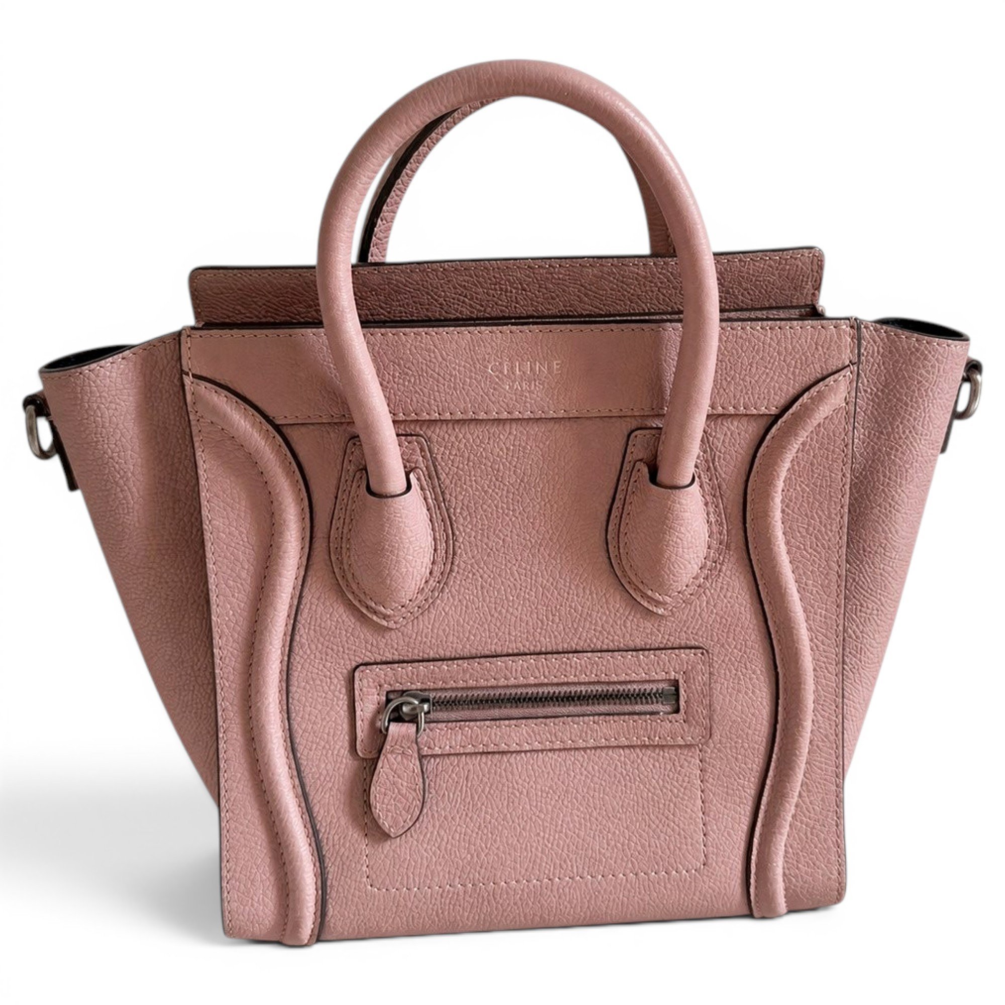Luggage leather handbag