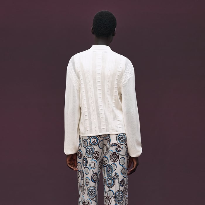 Blanc Céramique Long-sleeve Sweater