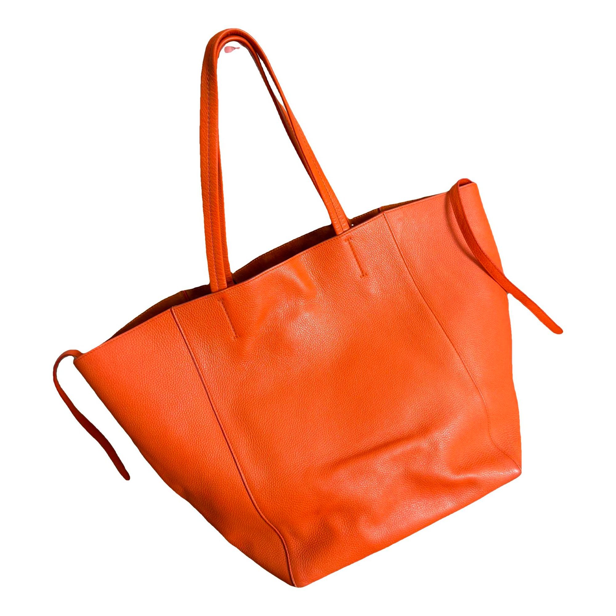 Oversized stud bag leather tote