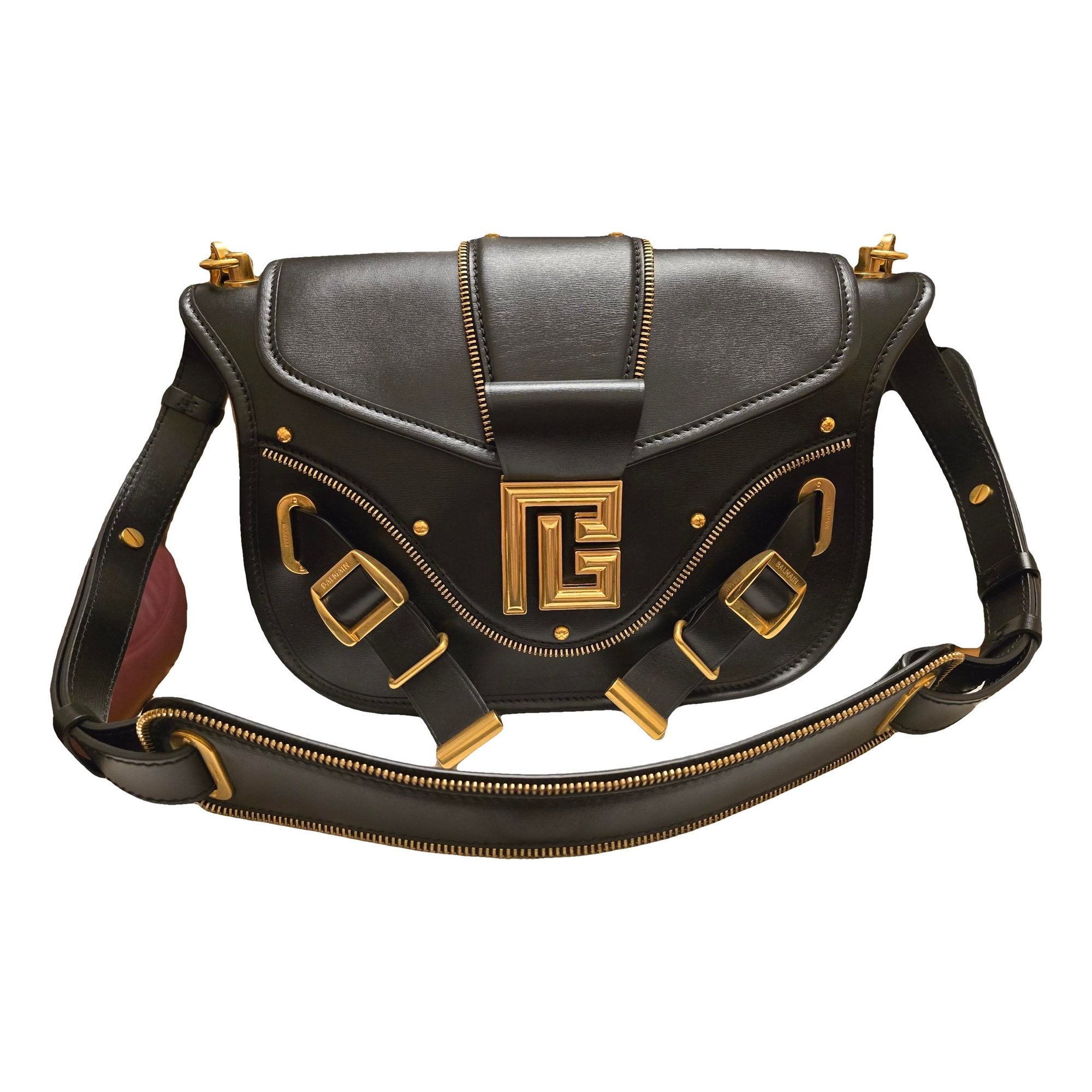 Leather crossbody bag