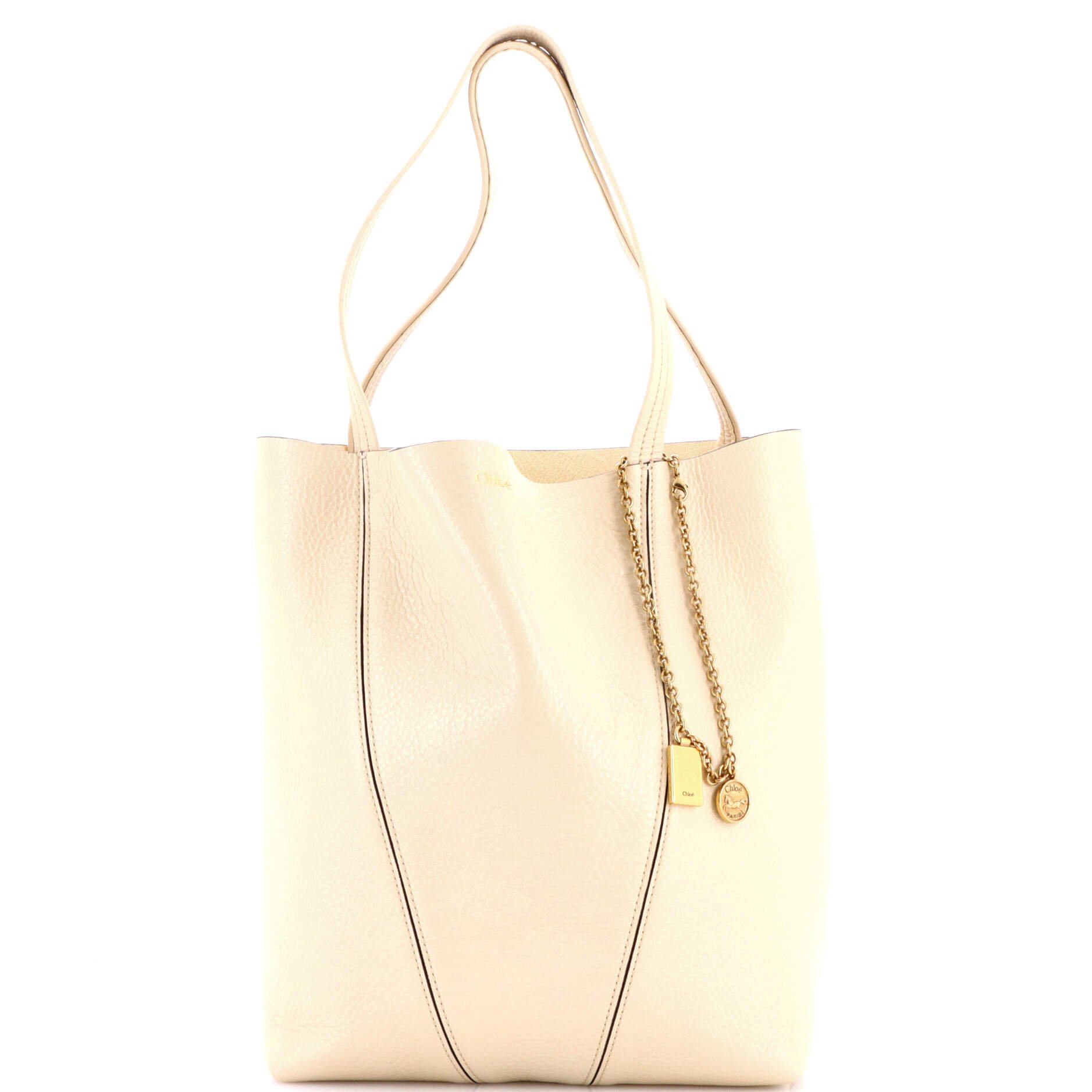 Chloe Spin Tote Leather Medium