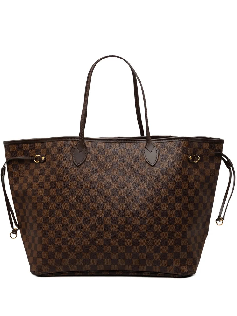 2009 Damier Ebene Neverfull GM tote bag