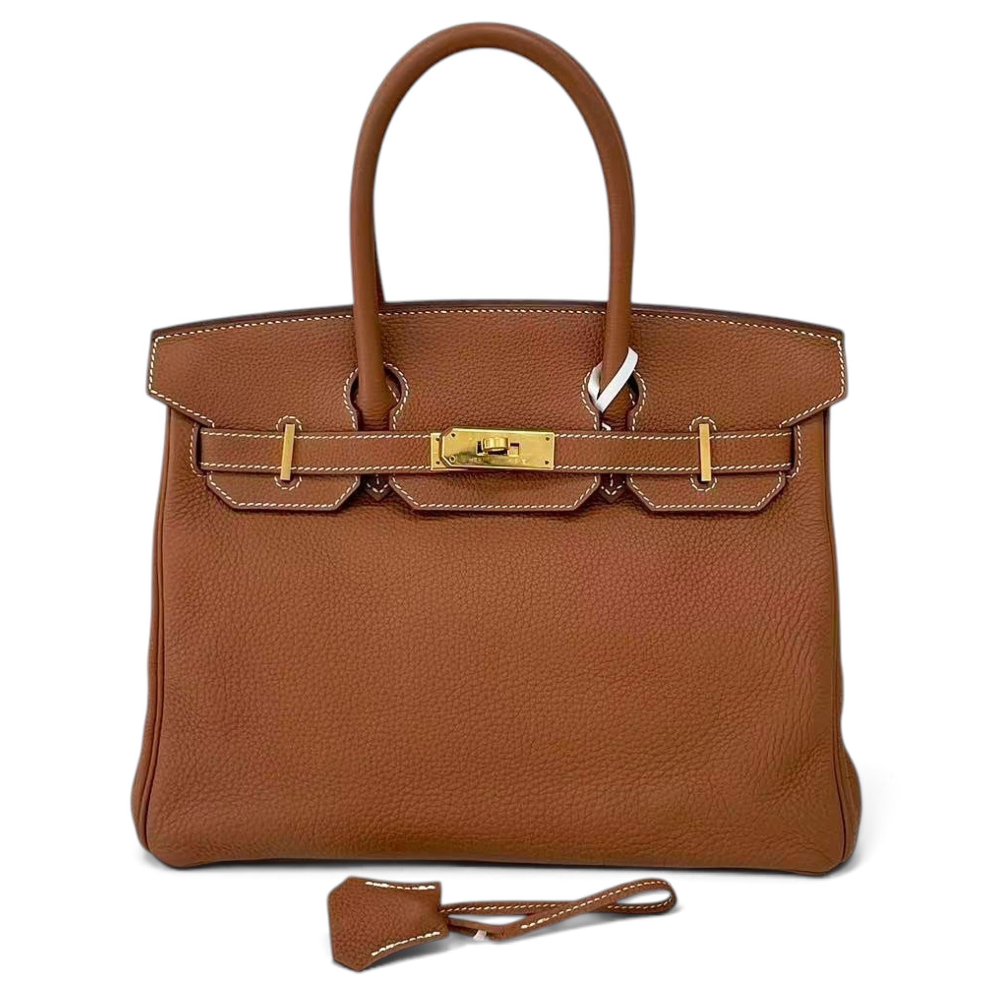 Birkin 30 leather handbag