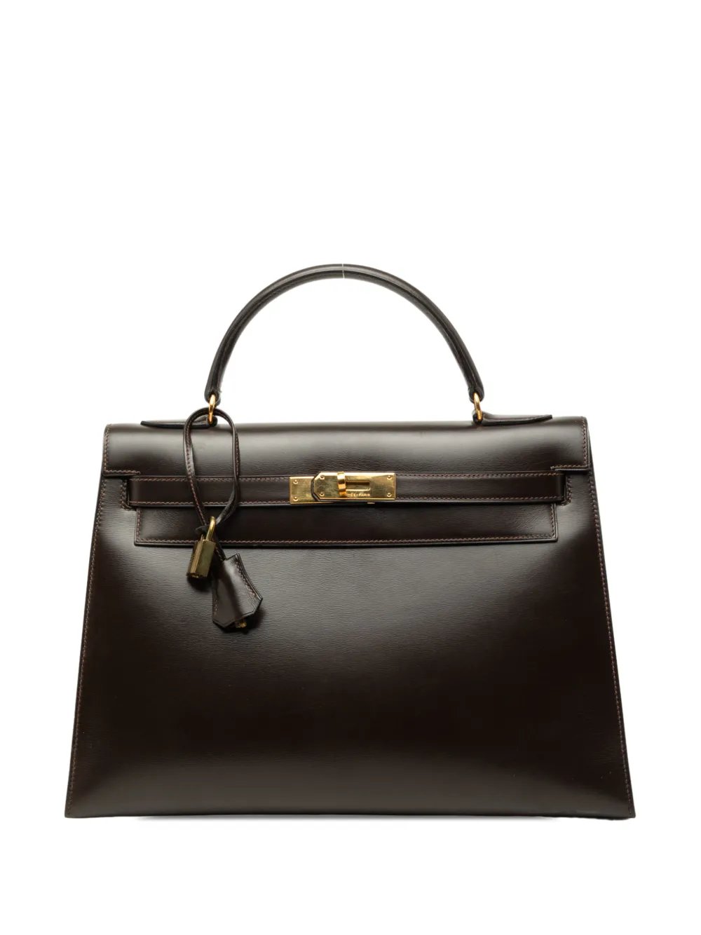 1979 Box Calf Kelly II Sellier 32 satchel
