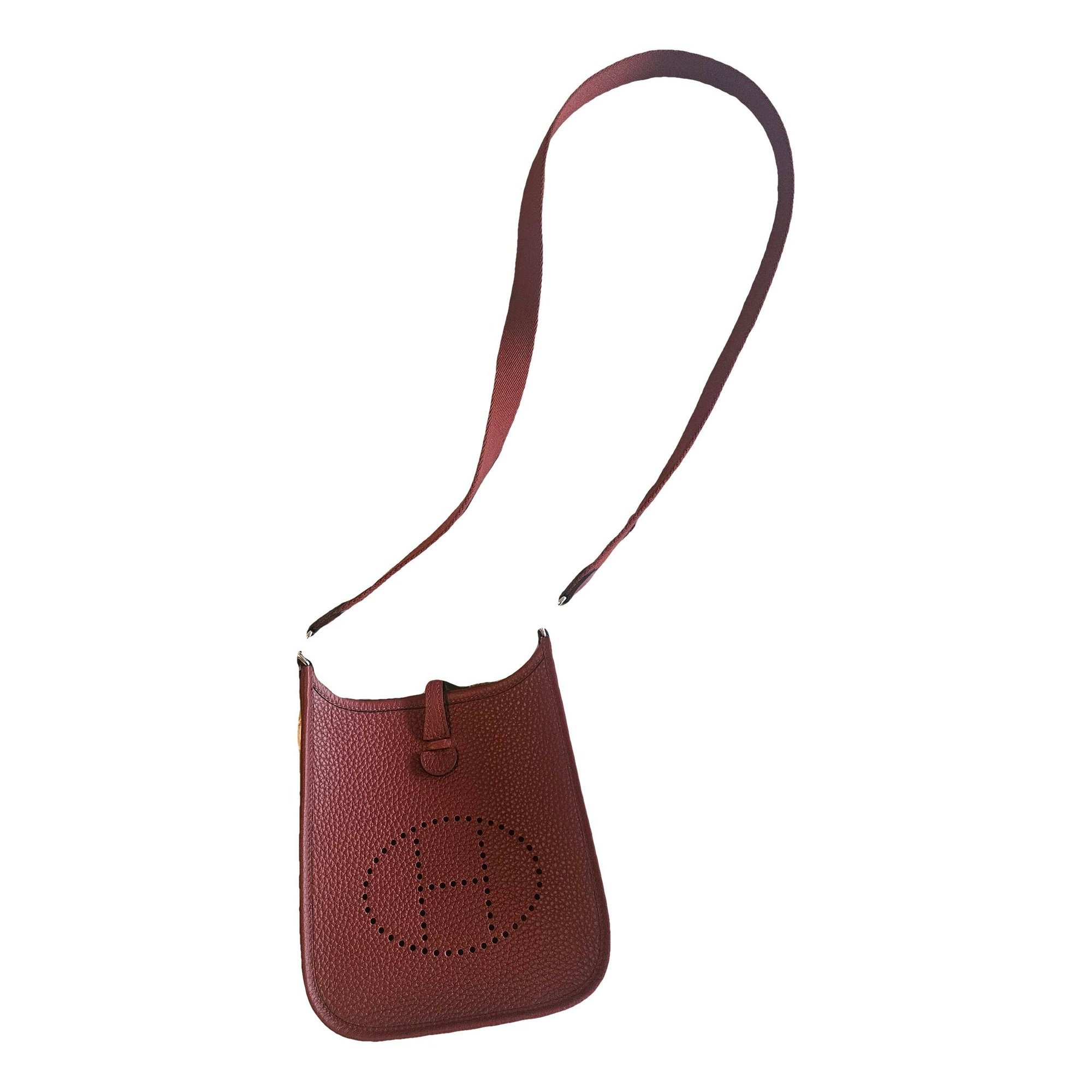 Mini Evelyne leather handbag