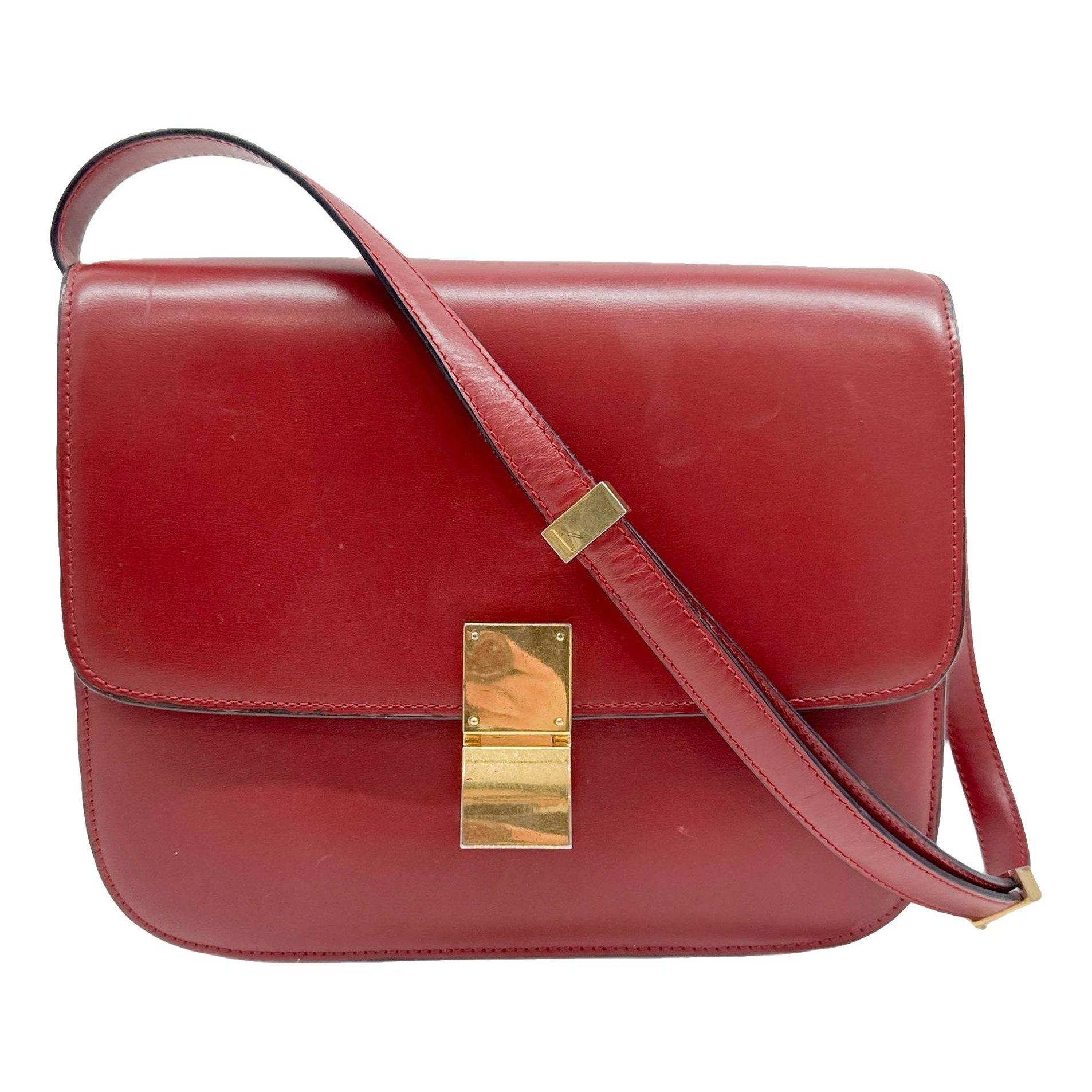 Classic leather handbag