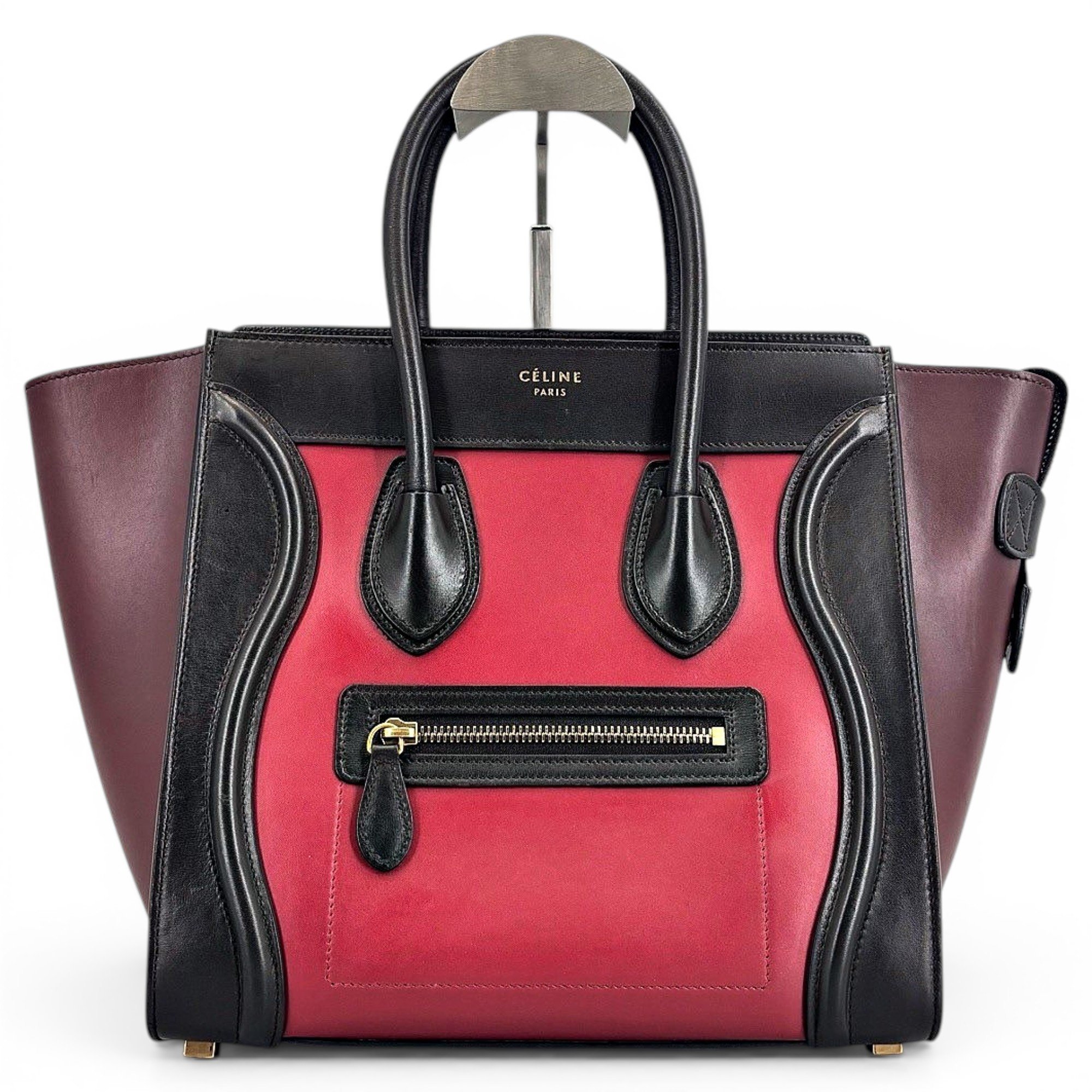 Luggage leather handbag
