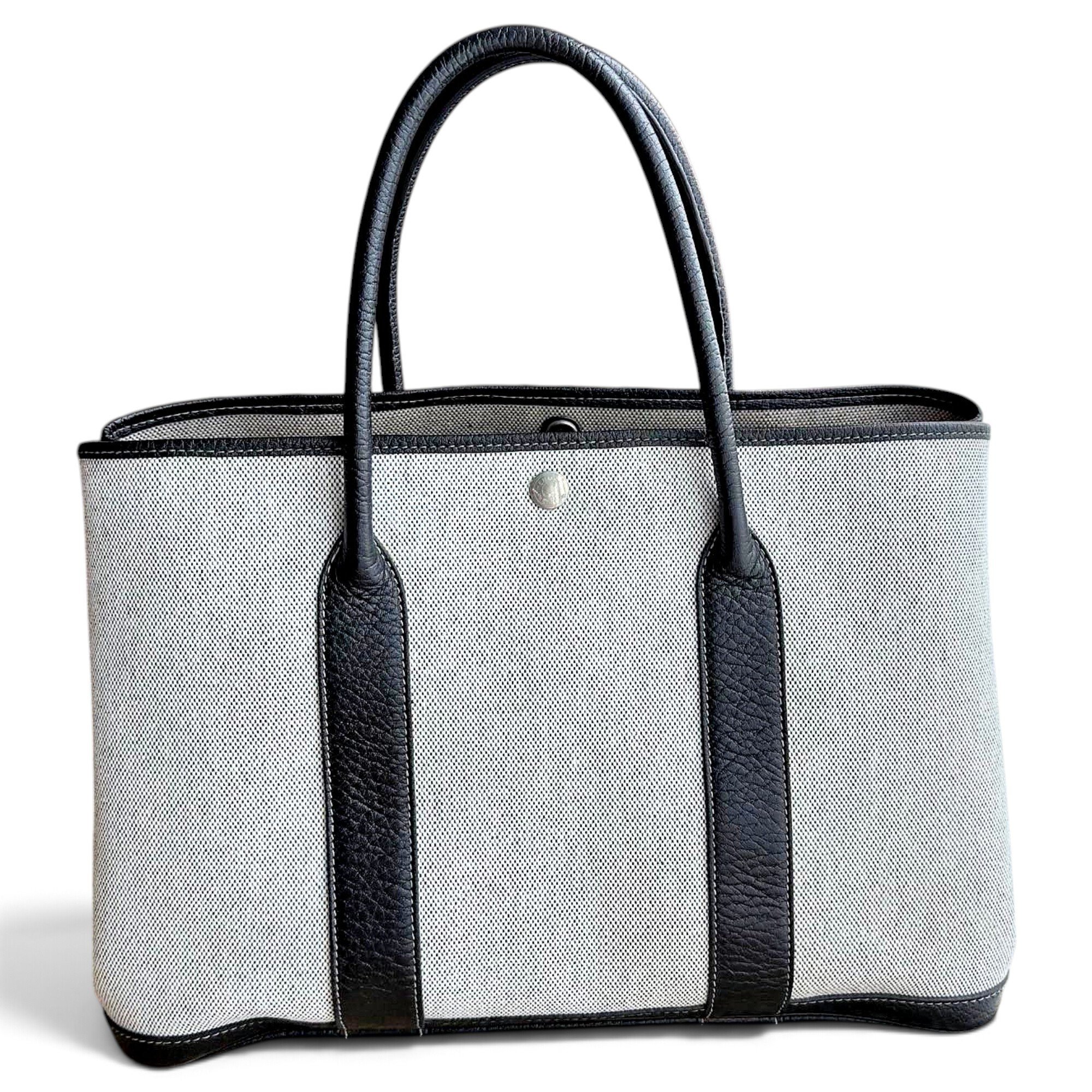 Garden Party leather handbag