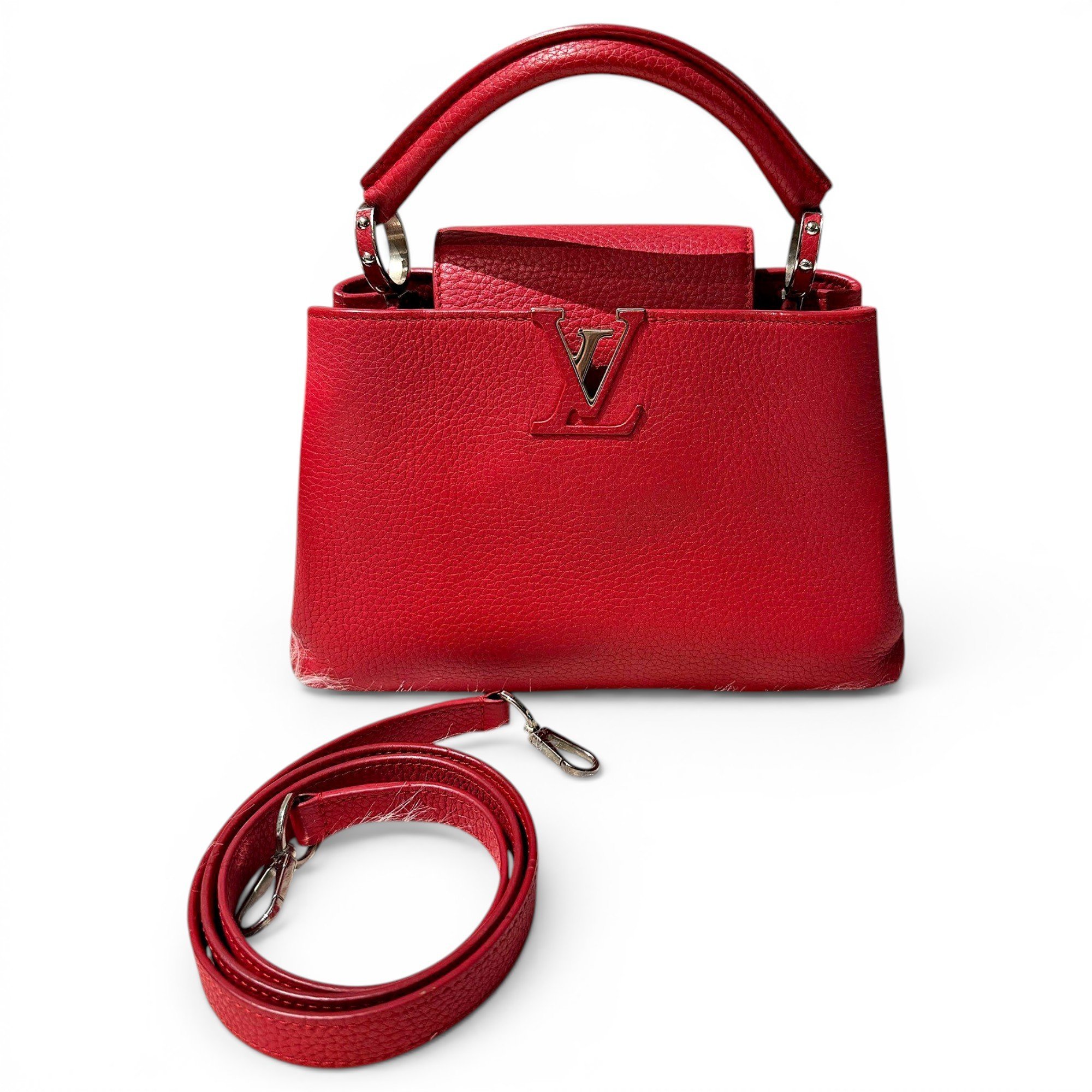 Capucines leather handbag