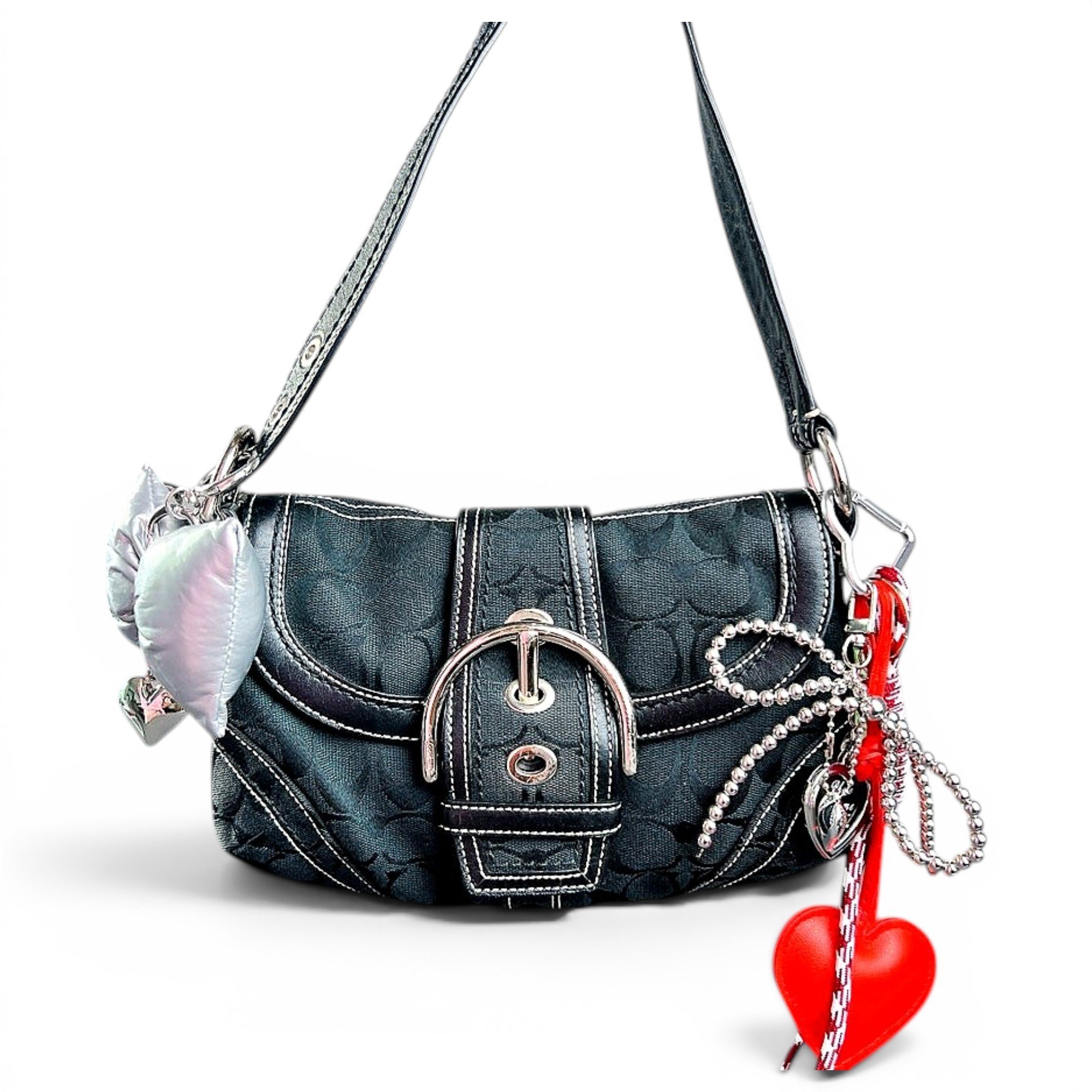 Signature Sufflette cloth handbag