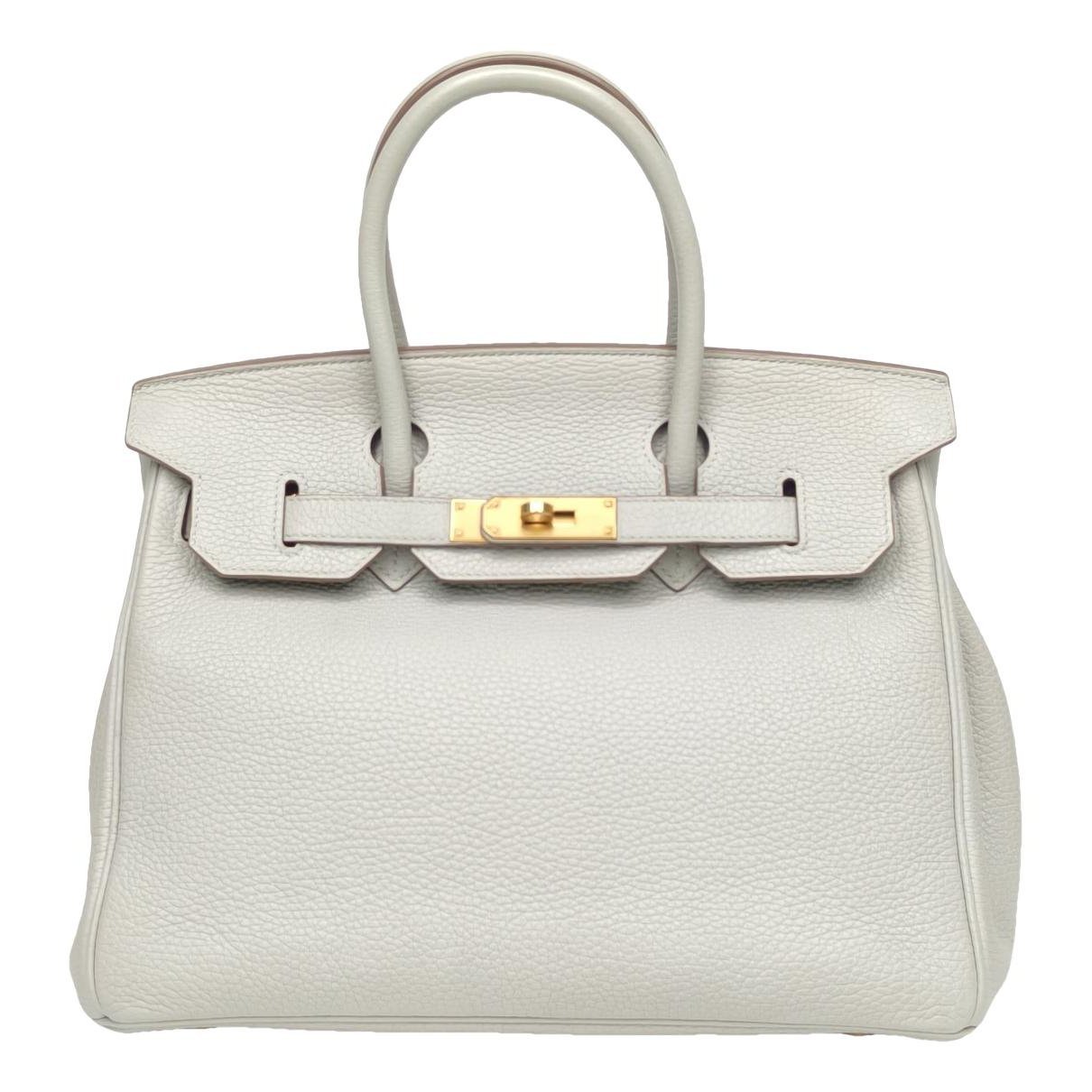 Hermes Birkin 30 Handbag Gold