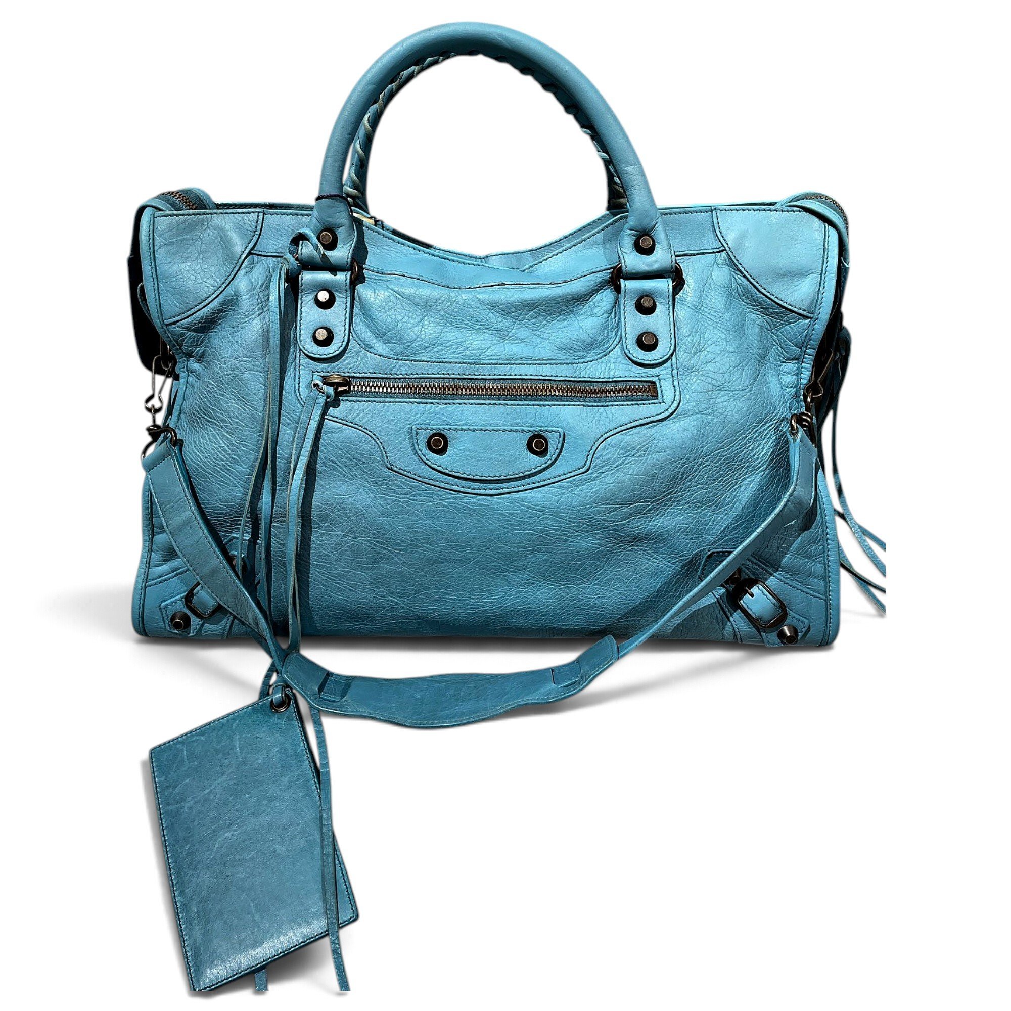 Balenciaga City leather handbag
