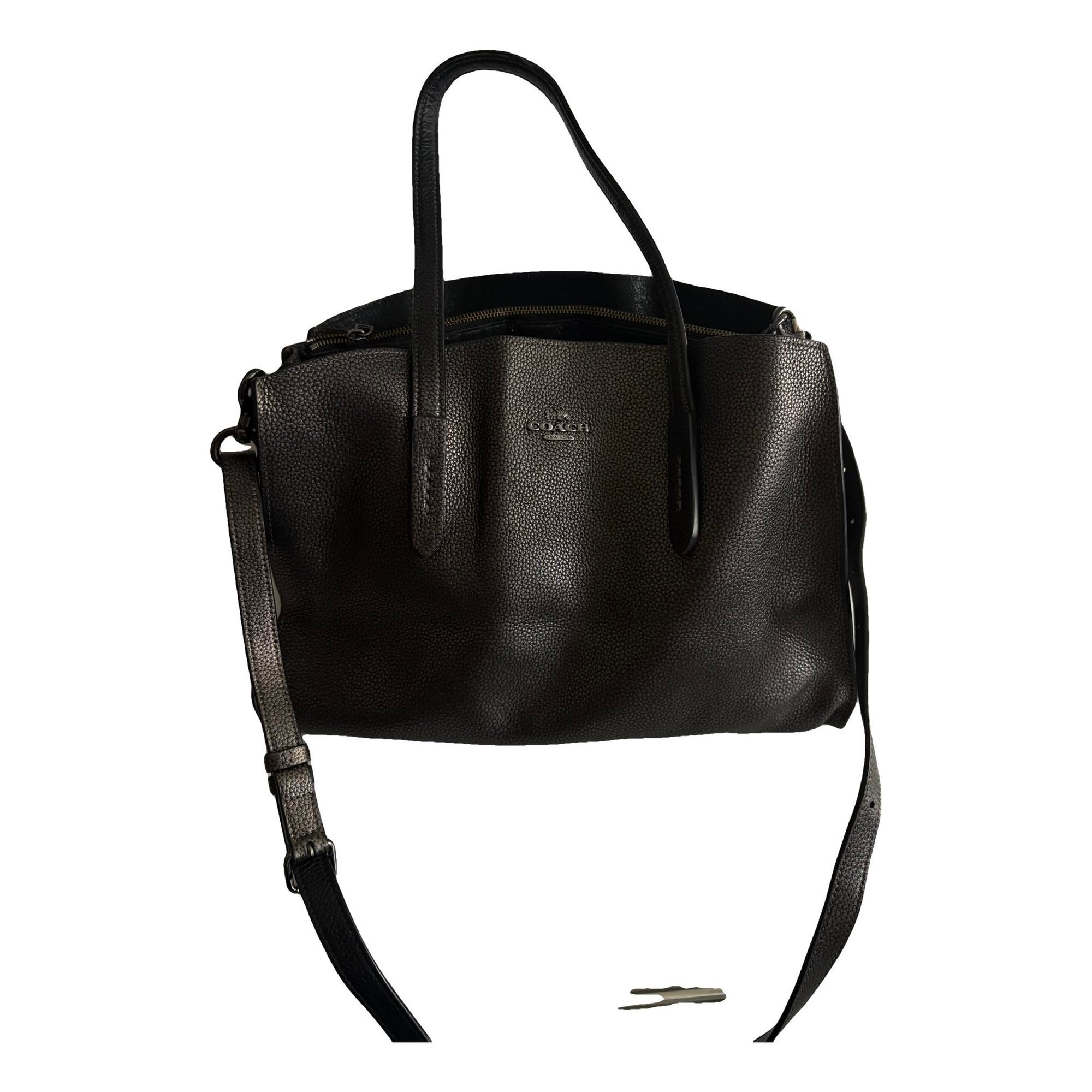 Leather handbag
