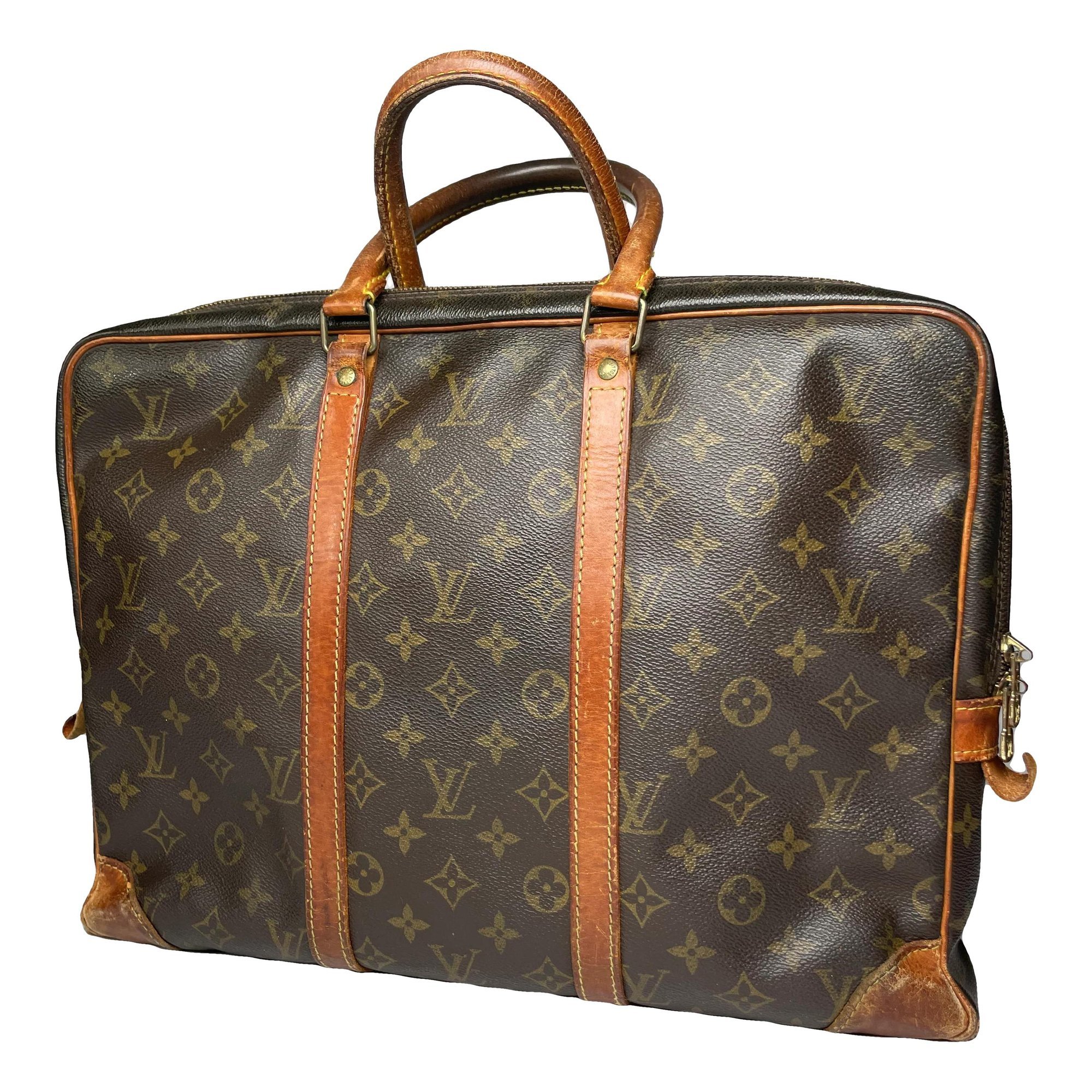 Porte Documents Voyage leather satchel