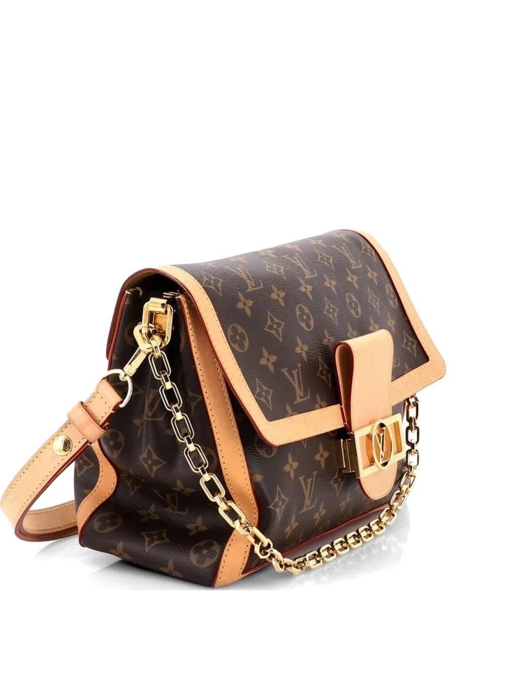 Dauphine Soft Monogram Canvas GM shoulder bag