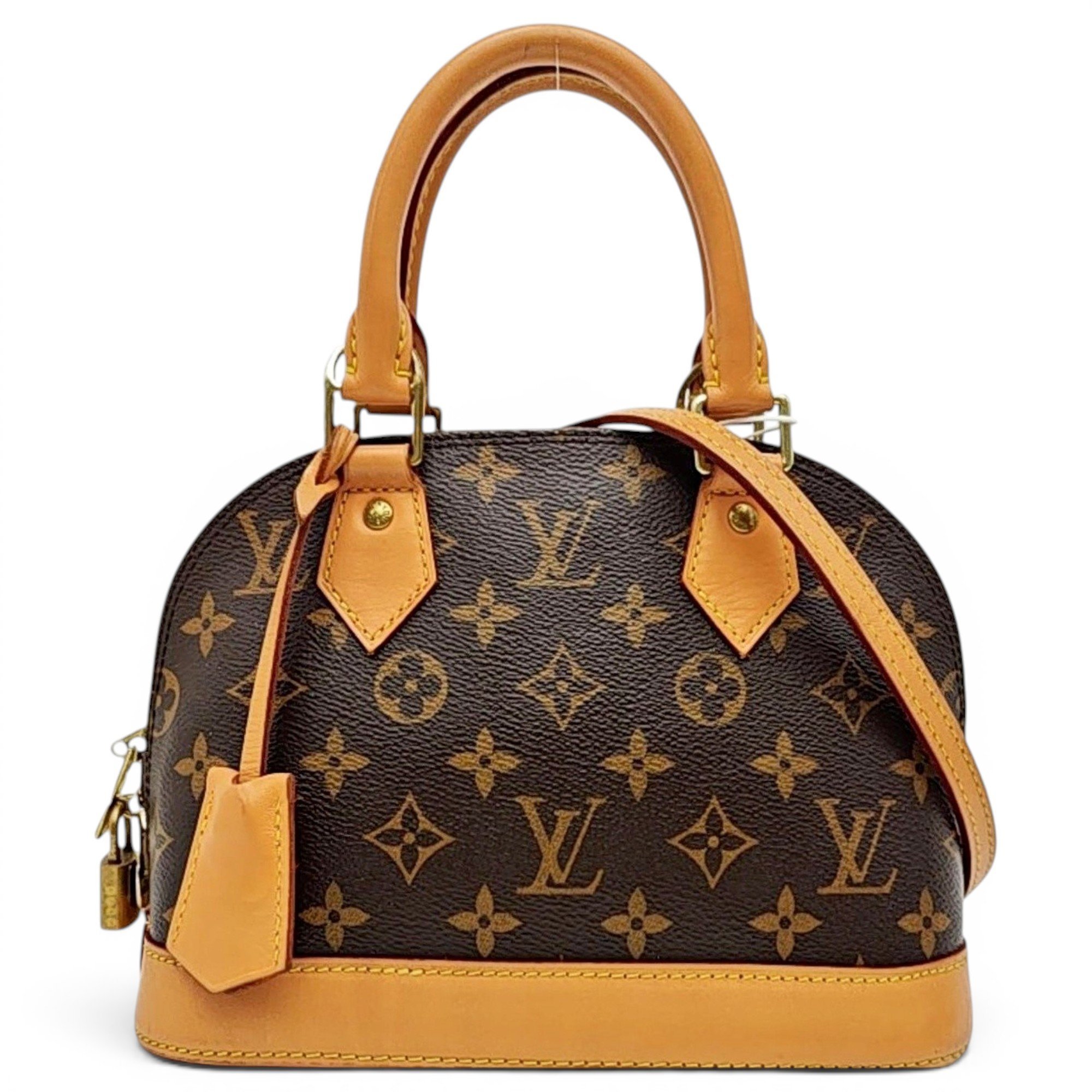 Alma leather handbag