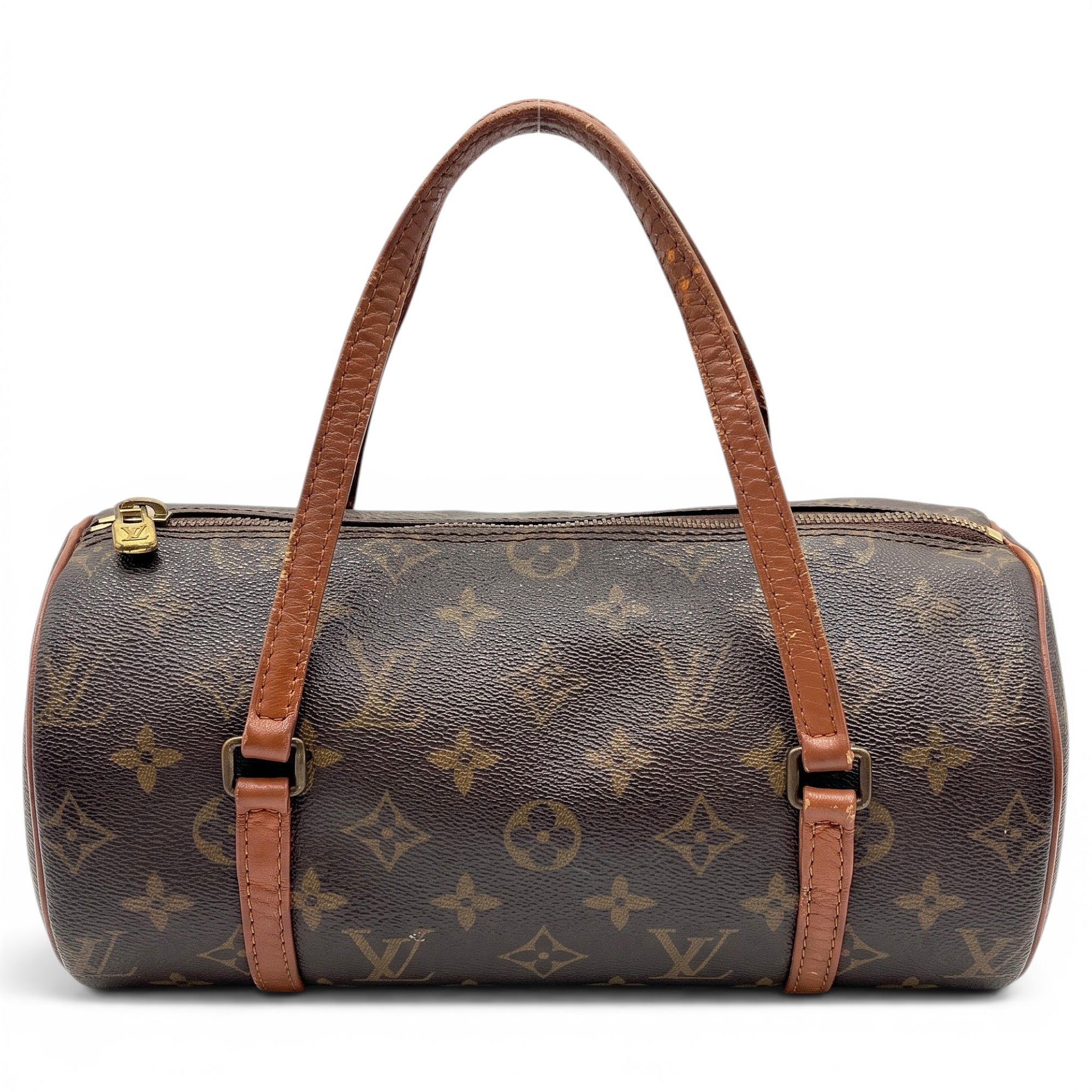 Papillon leather handbag