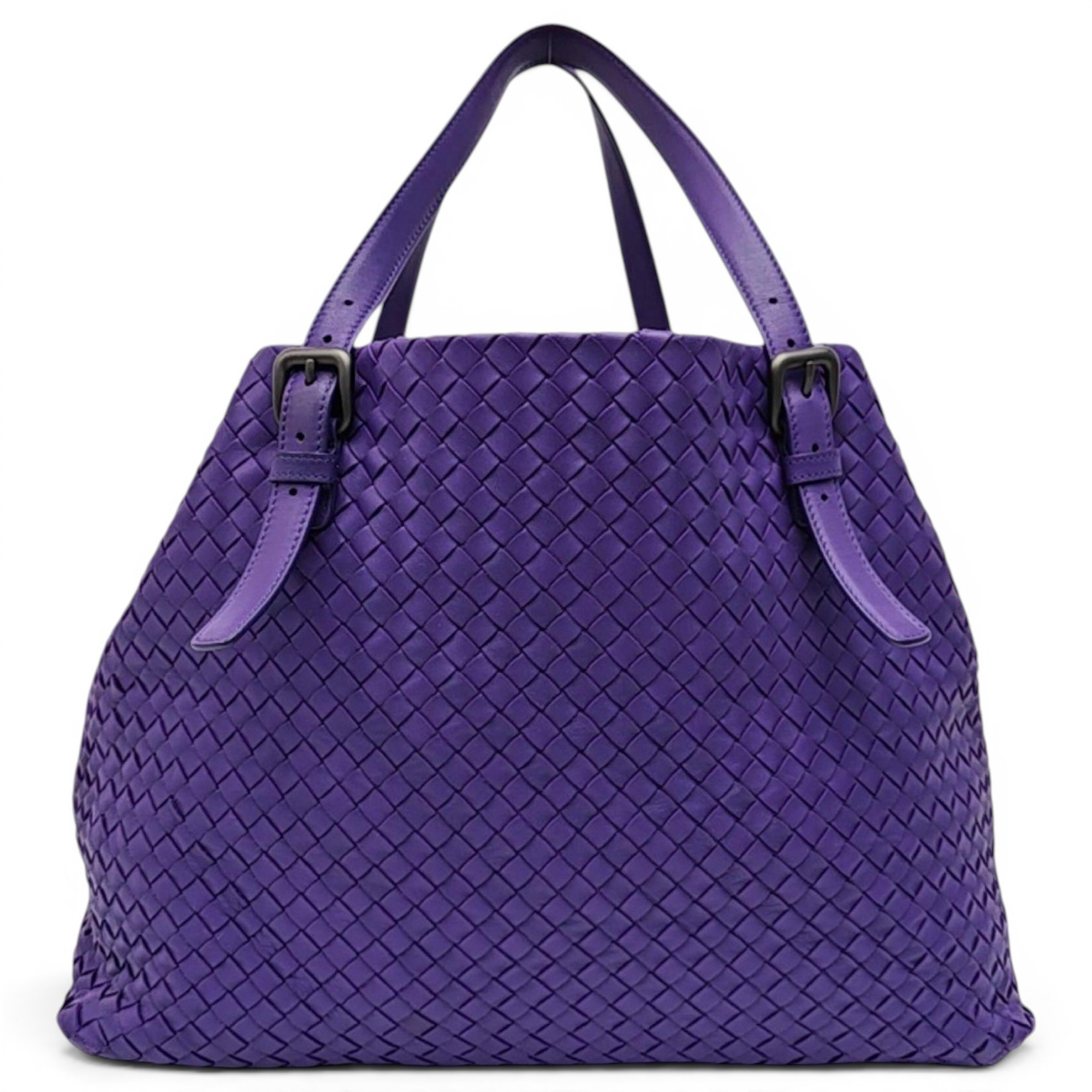 Leather tote