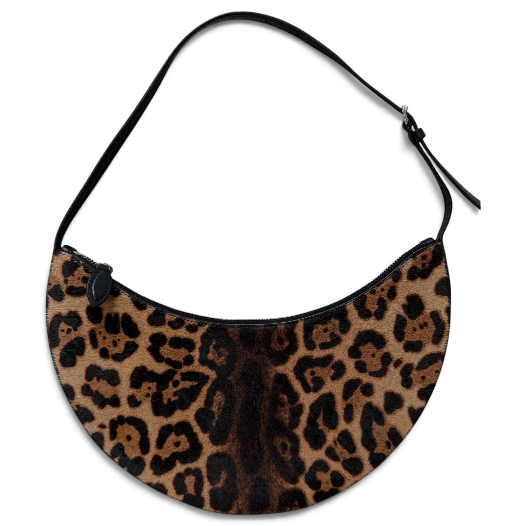 Alaia One Piece Demi Lune pony-style calfskin handbag