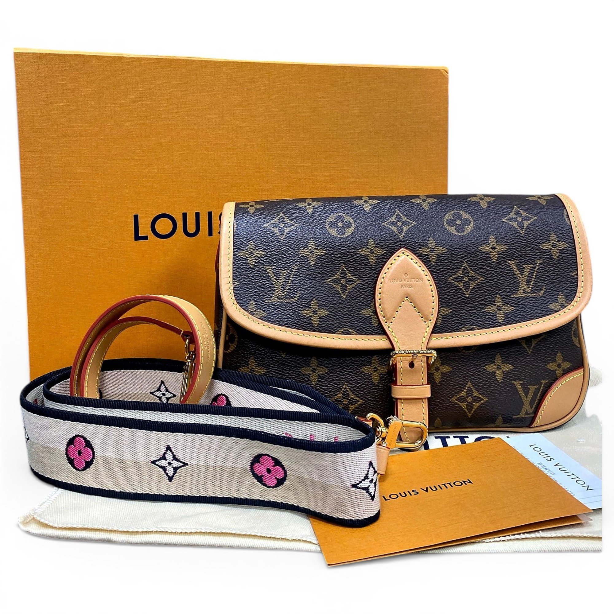 Louis Vuitton Diane leather crossbody bag