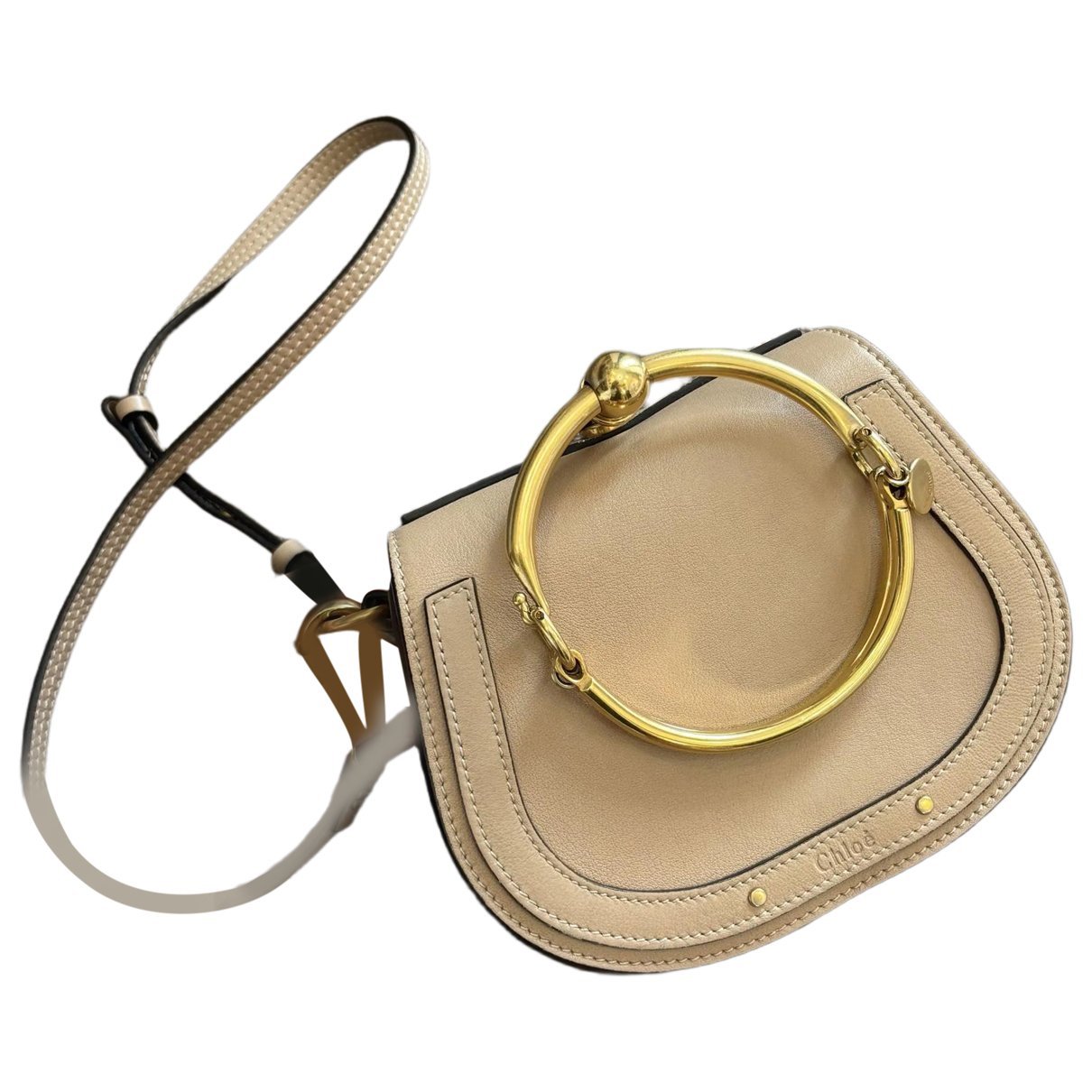 Bracelet Nile leather crossbody bag