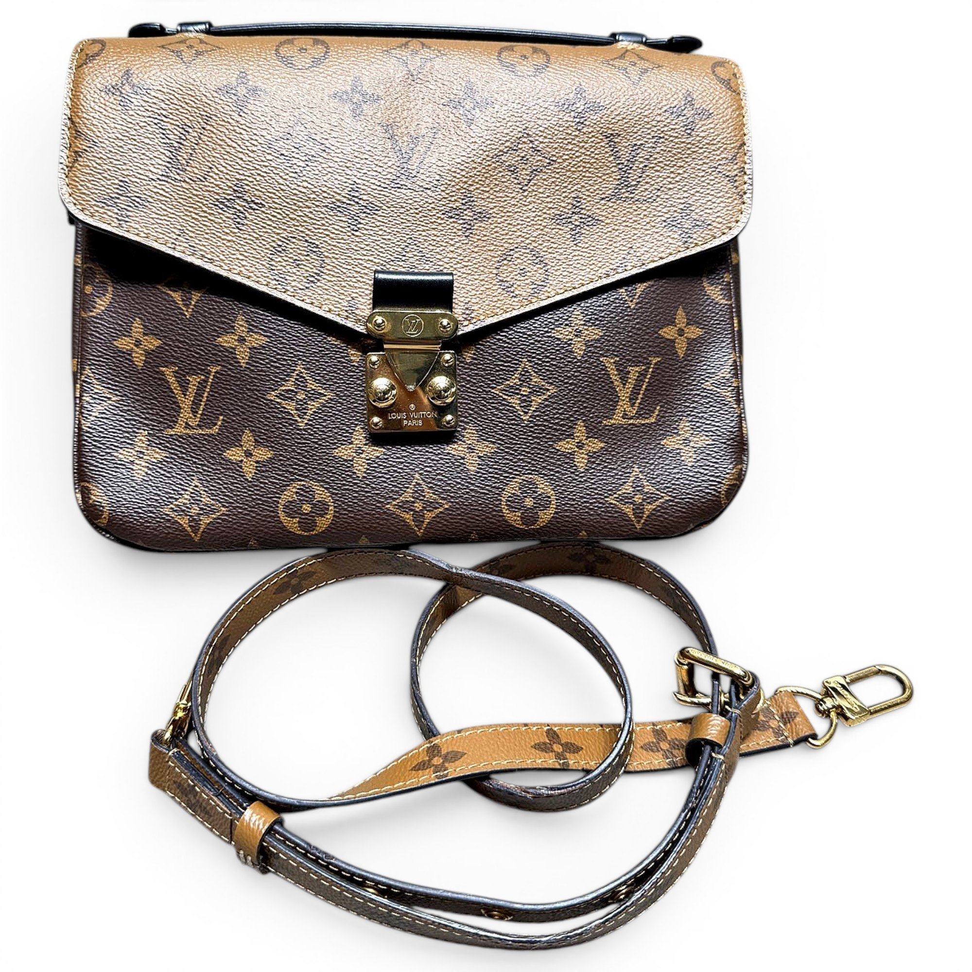 Metis leather crossbody bag