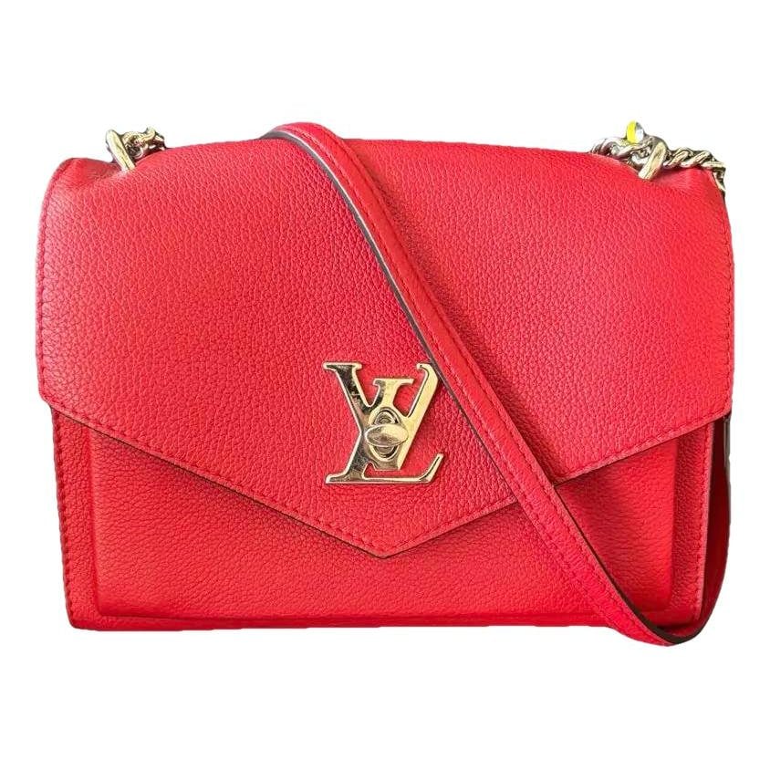 Lockme leather handbag
