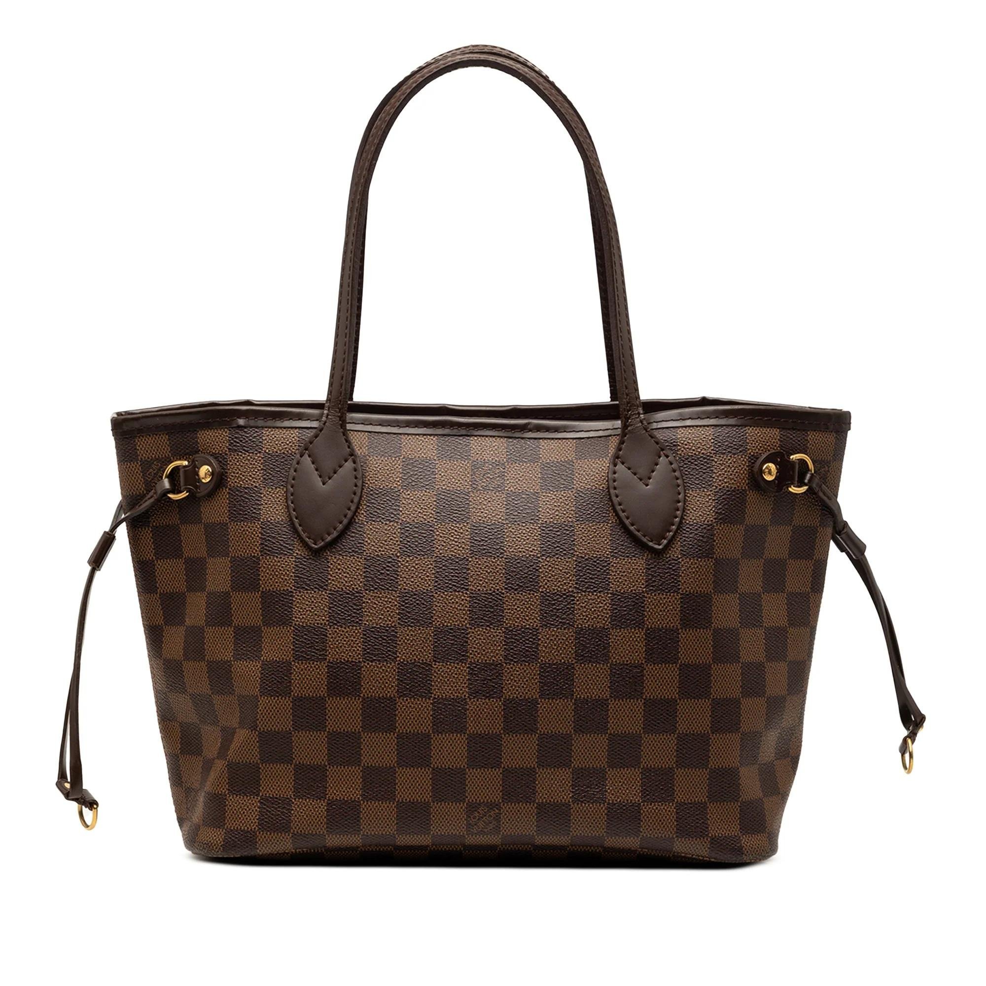 Neverfull leather tote