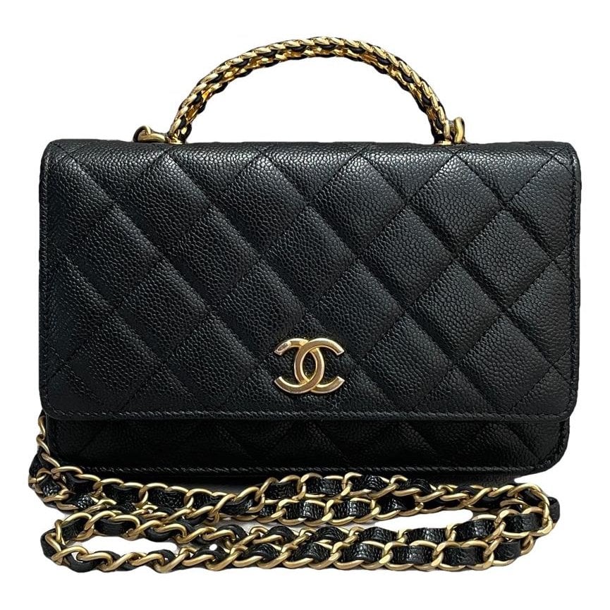 Wallet On Chain Timeless/Classique leather crossbody bag