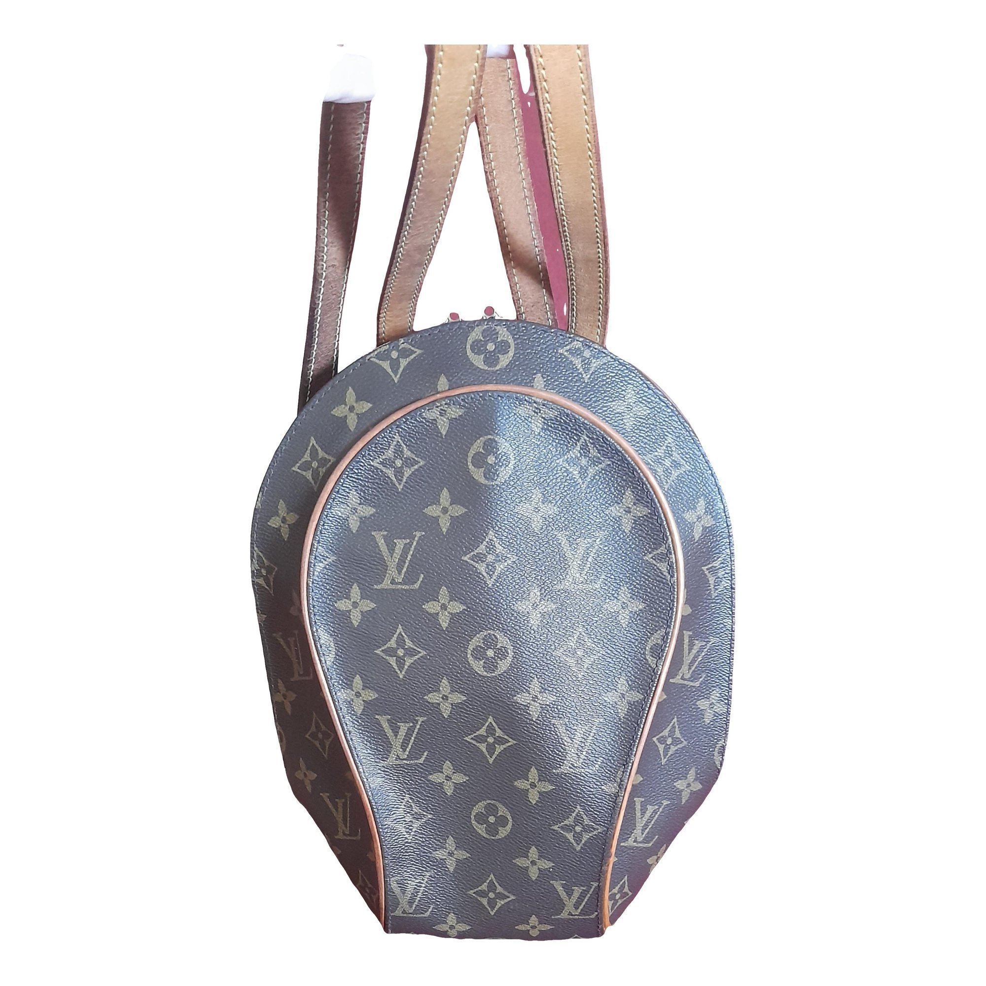 Ellipse leather backpack