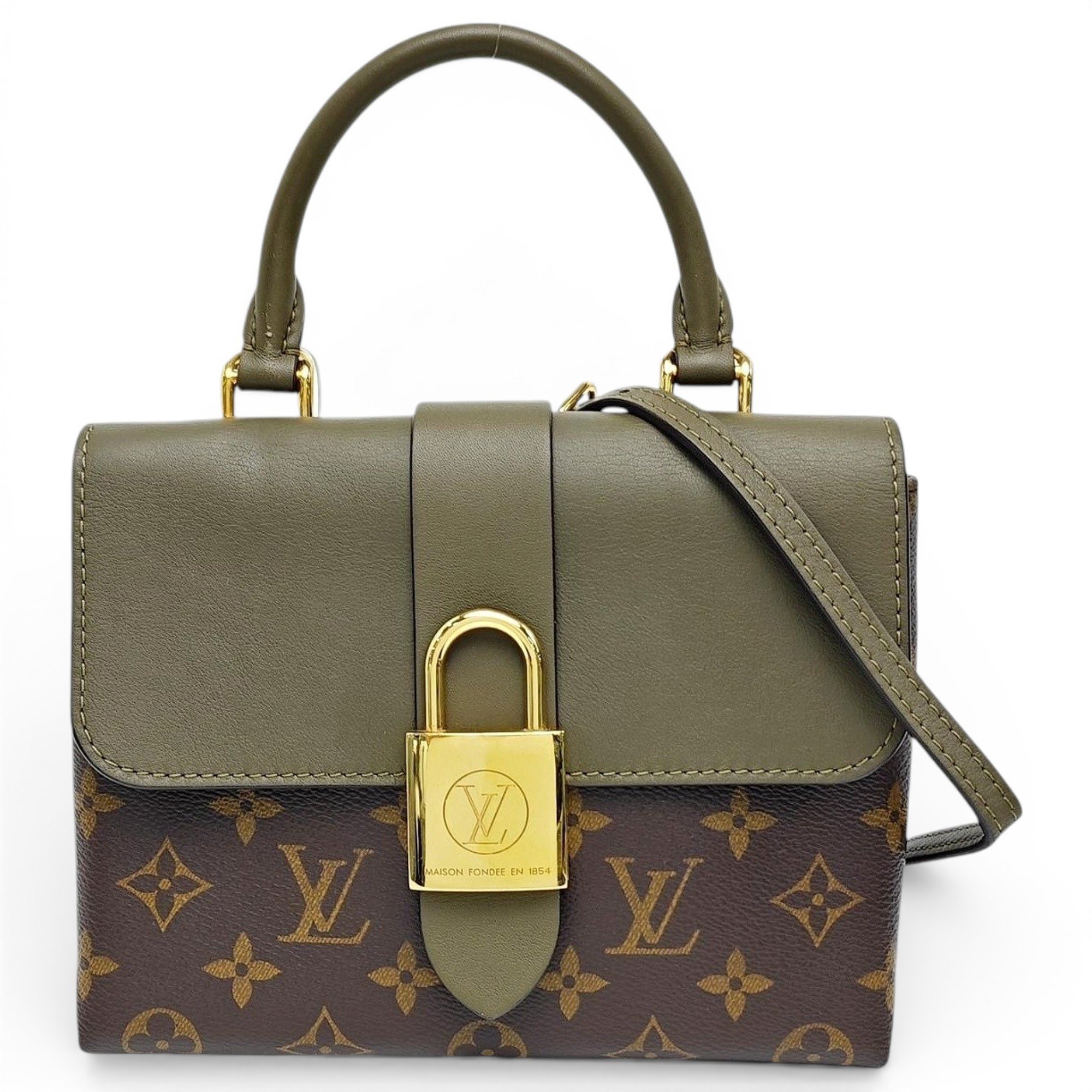 Locky BB leather handbag
